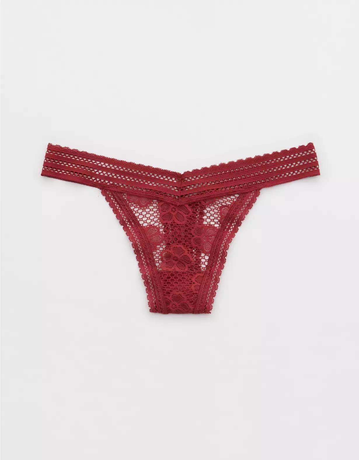 Show Off Beachside Lace Thong Underwear Product Image