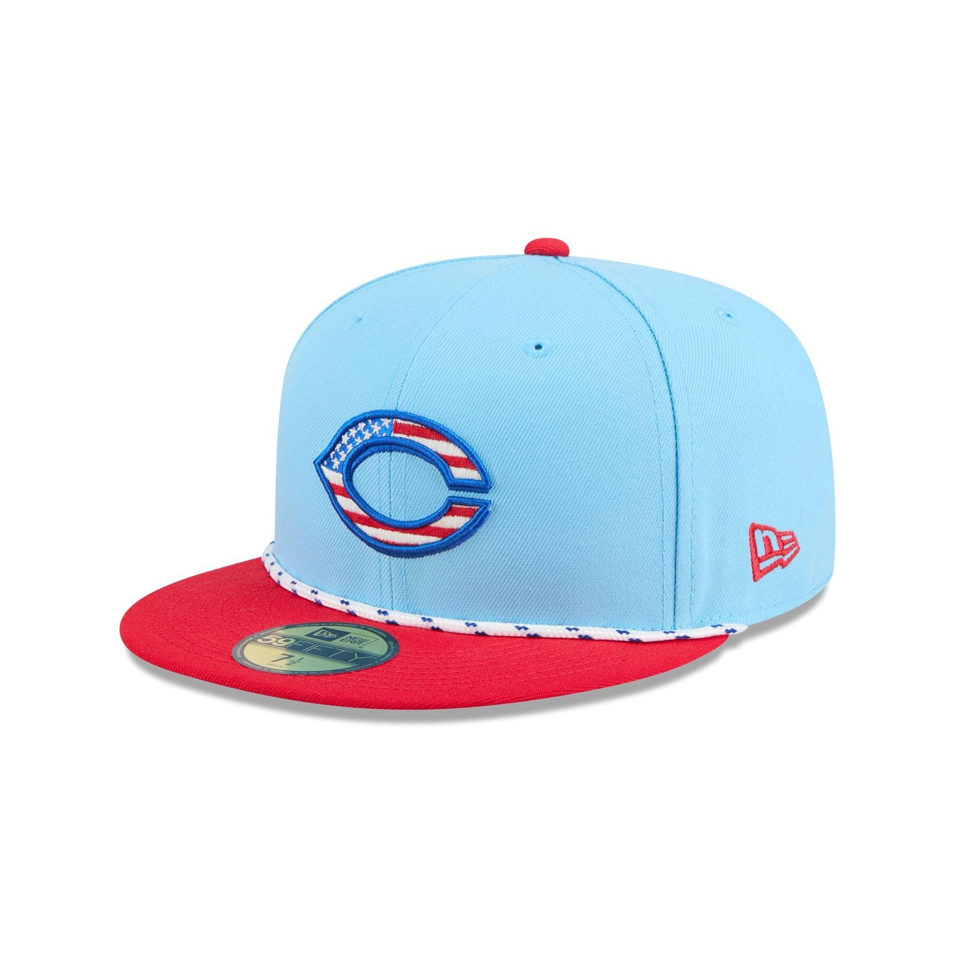 Cincinnati Reds Independence Day 2025 59FIFTY Fitted Hat Male Product Image