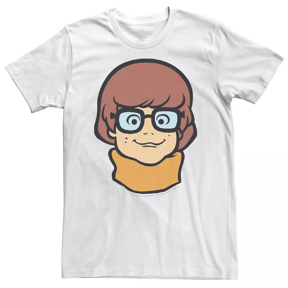 Big & Tall Scooby Doo Velma Large Portrait Tee, Men's,  Product Image