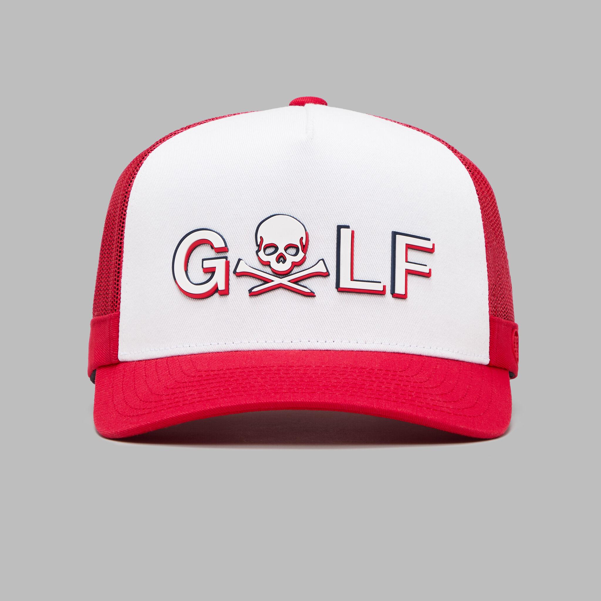 GOLF SKULL TRUCKER HAT Product Image