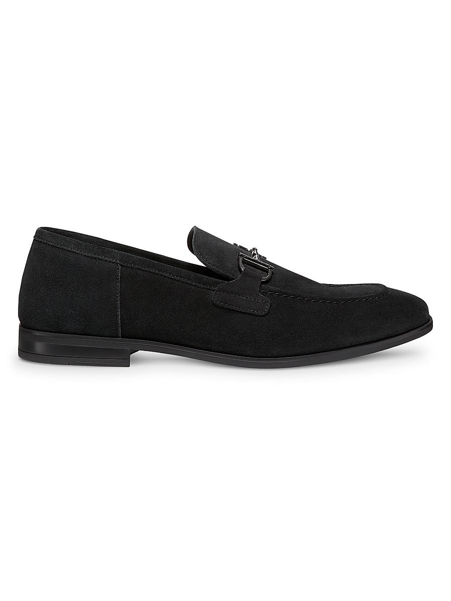 Mens Simon Twistbit Suede Loafers Product Image