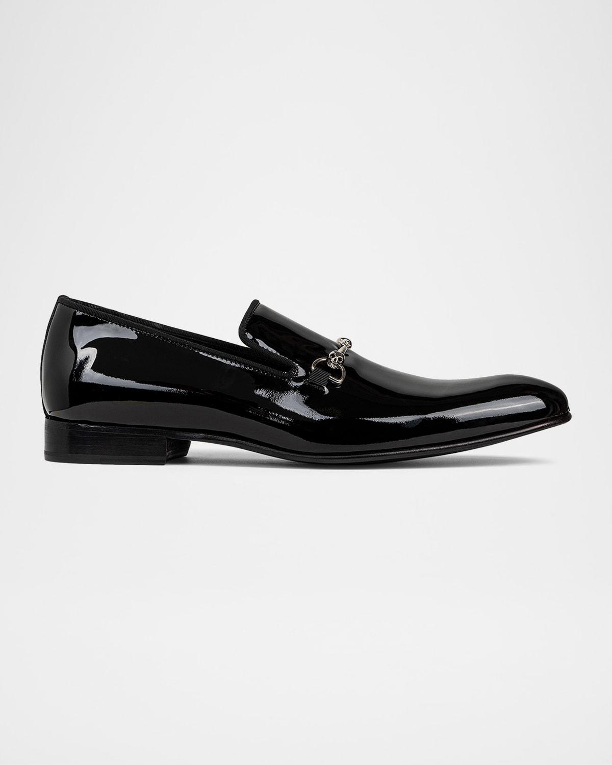 Men's Patent Leather Bit Loafers Product Image