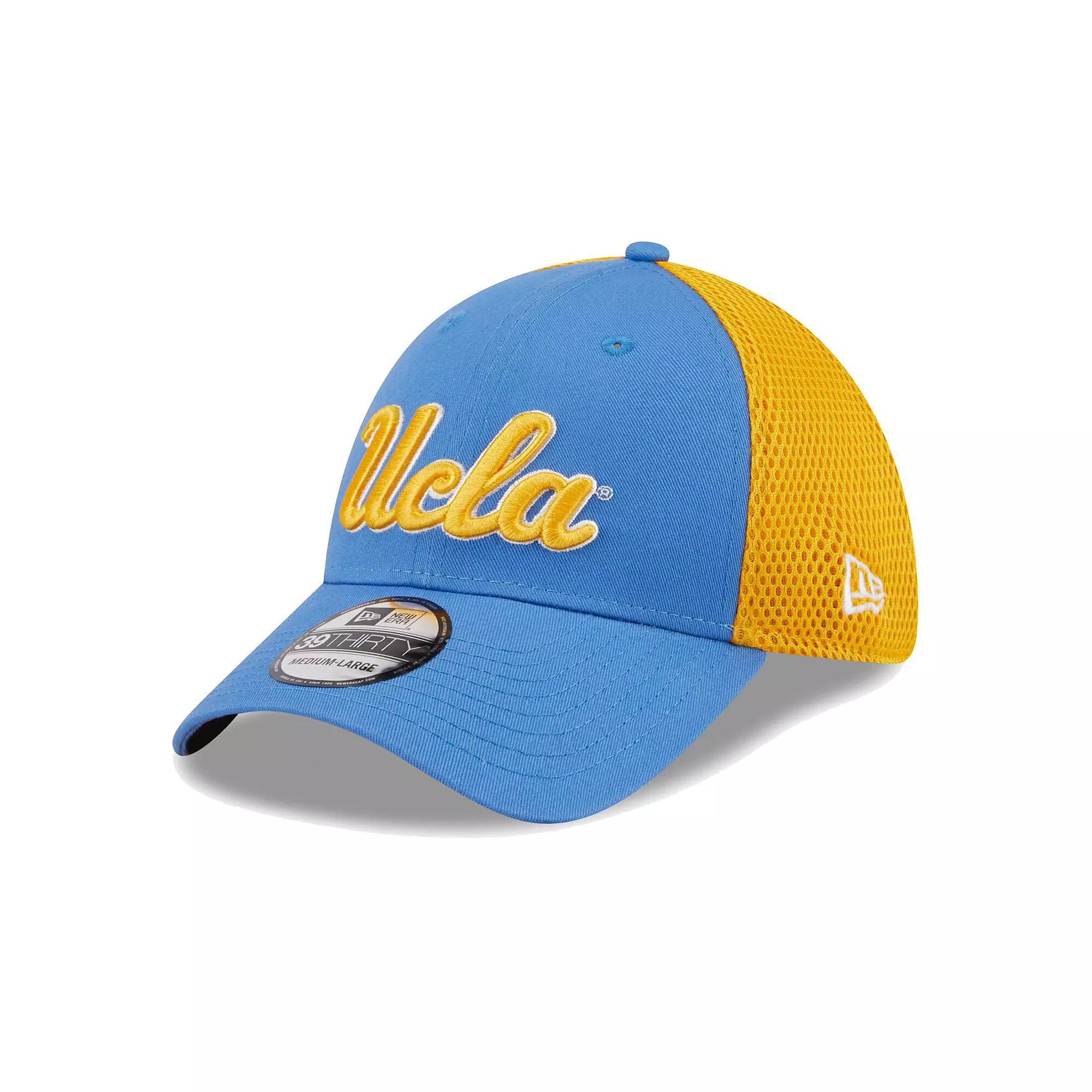 Men's New Era Blue UCLA Bruins Evergreen Neo 39THIRTY Flex Hat, Size: Medium/Large Product Image