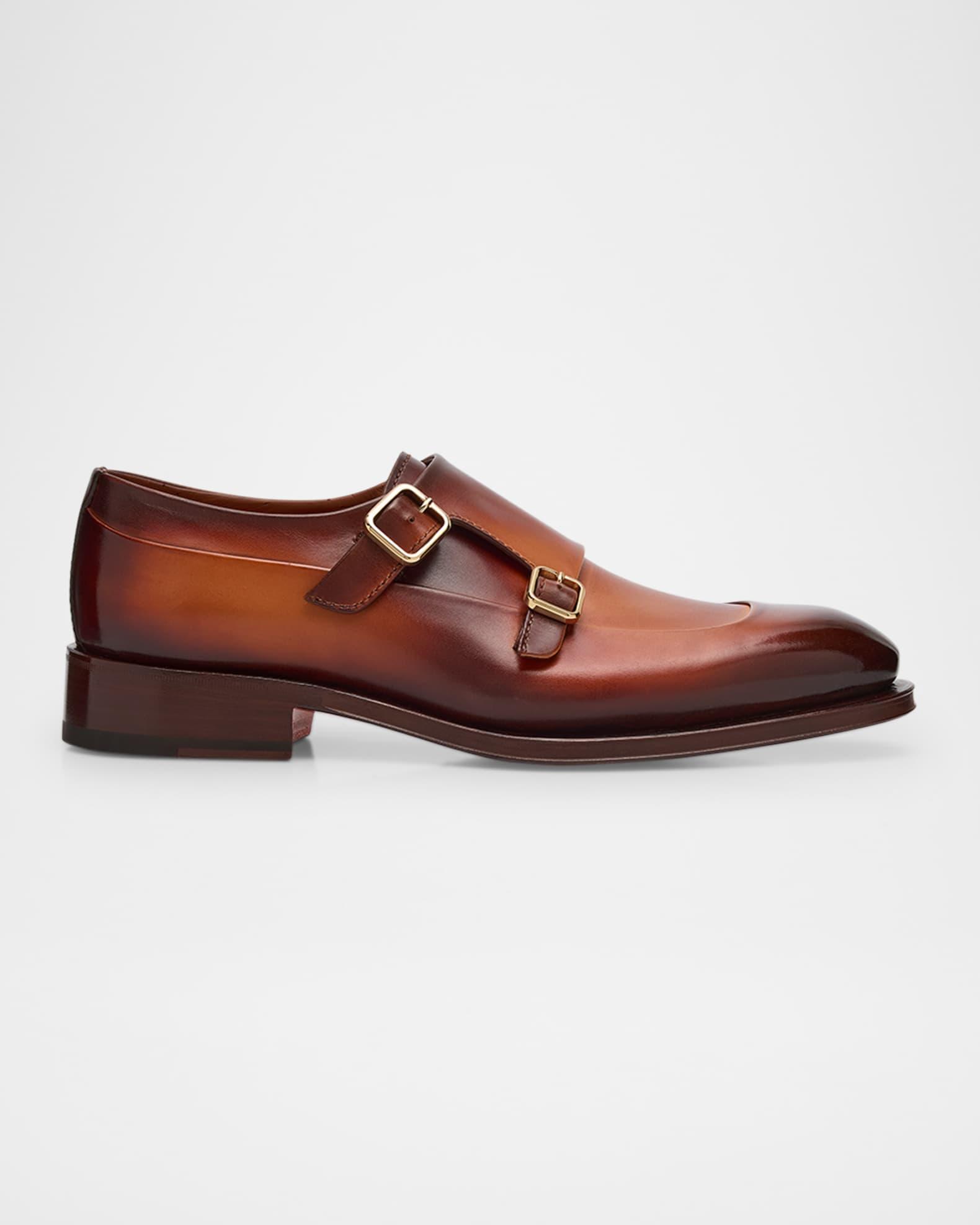 Men's Eros Double-Monk Strap Loafers Product Image