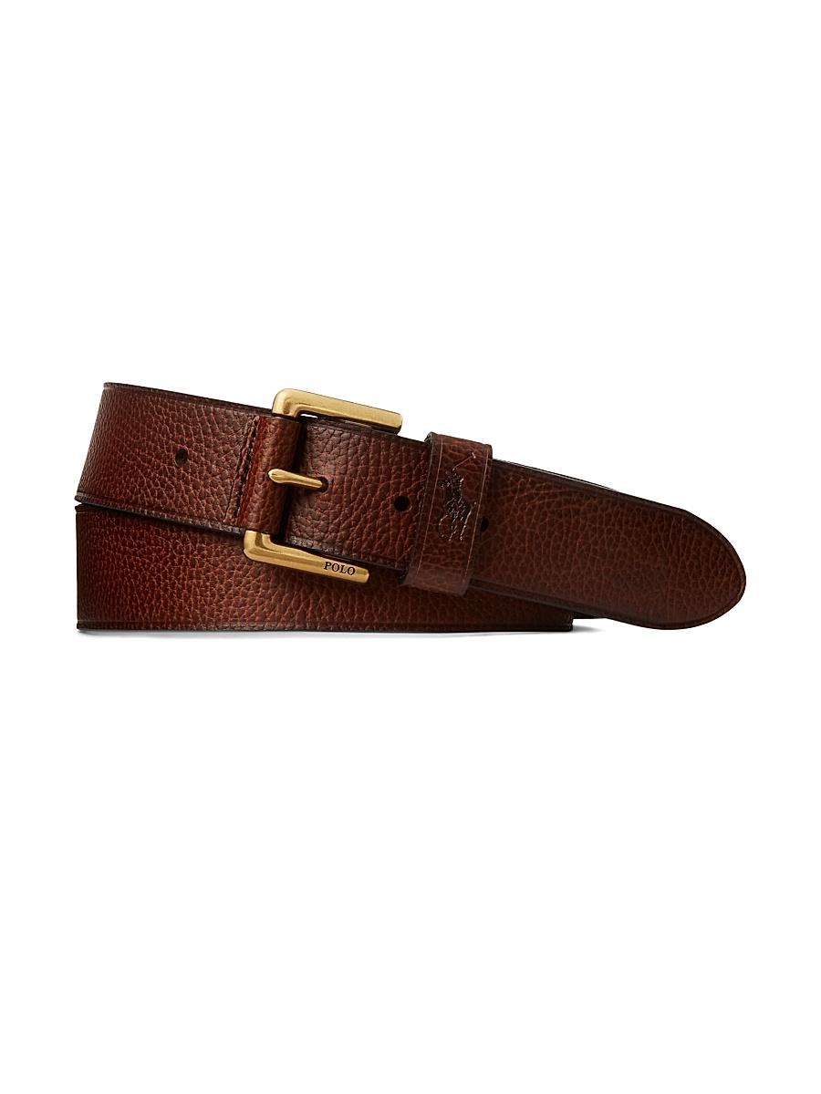 Polo Ralph Lauren Signature Pony Leather Belt Product Image