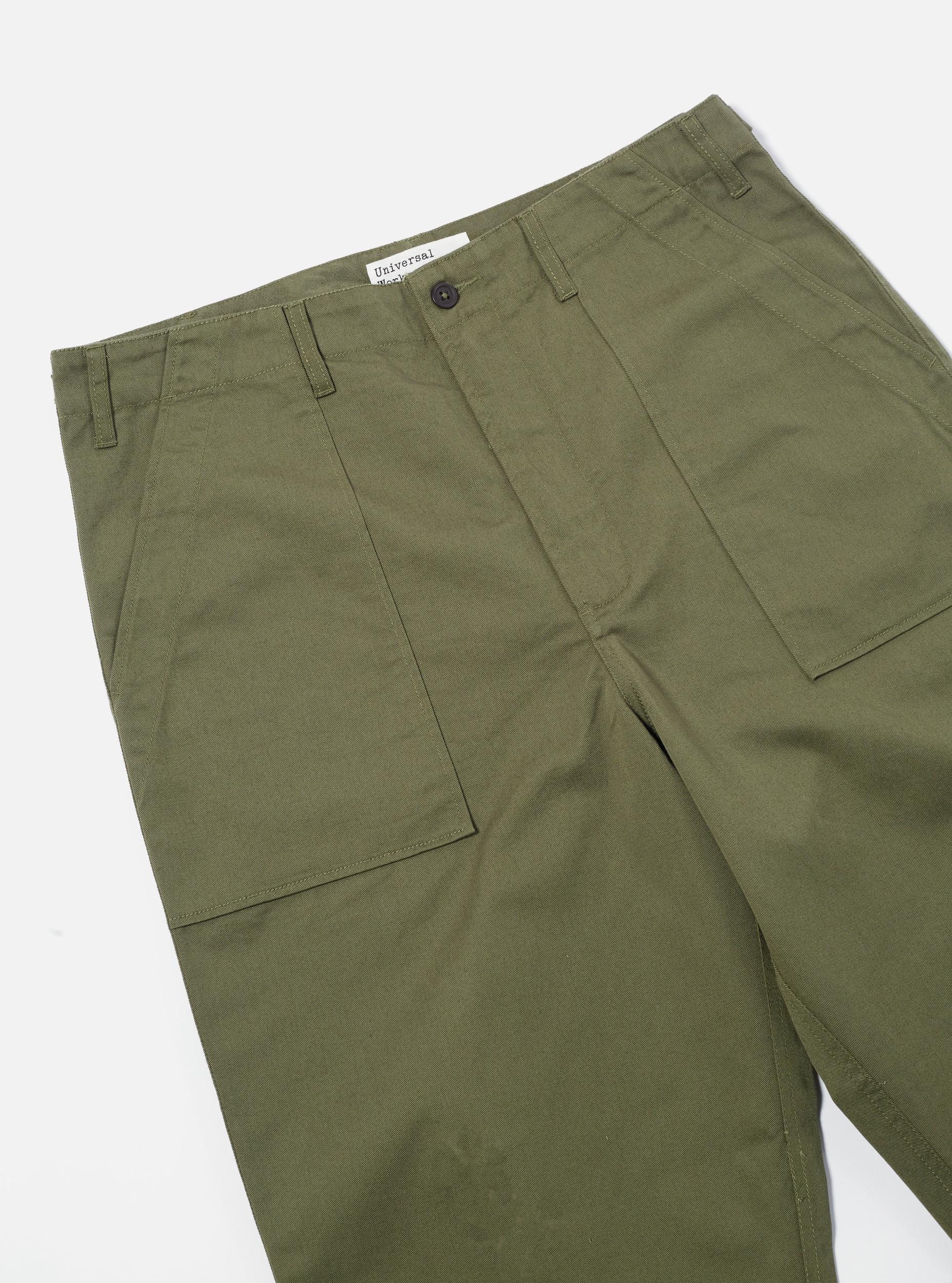 Light Olive Twill Fatigue Pant Product Image