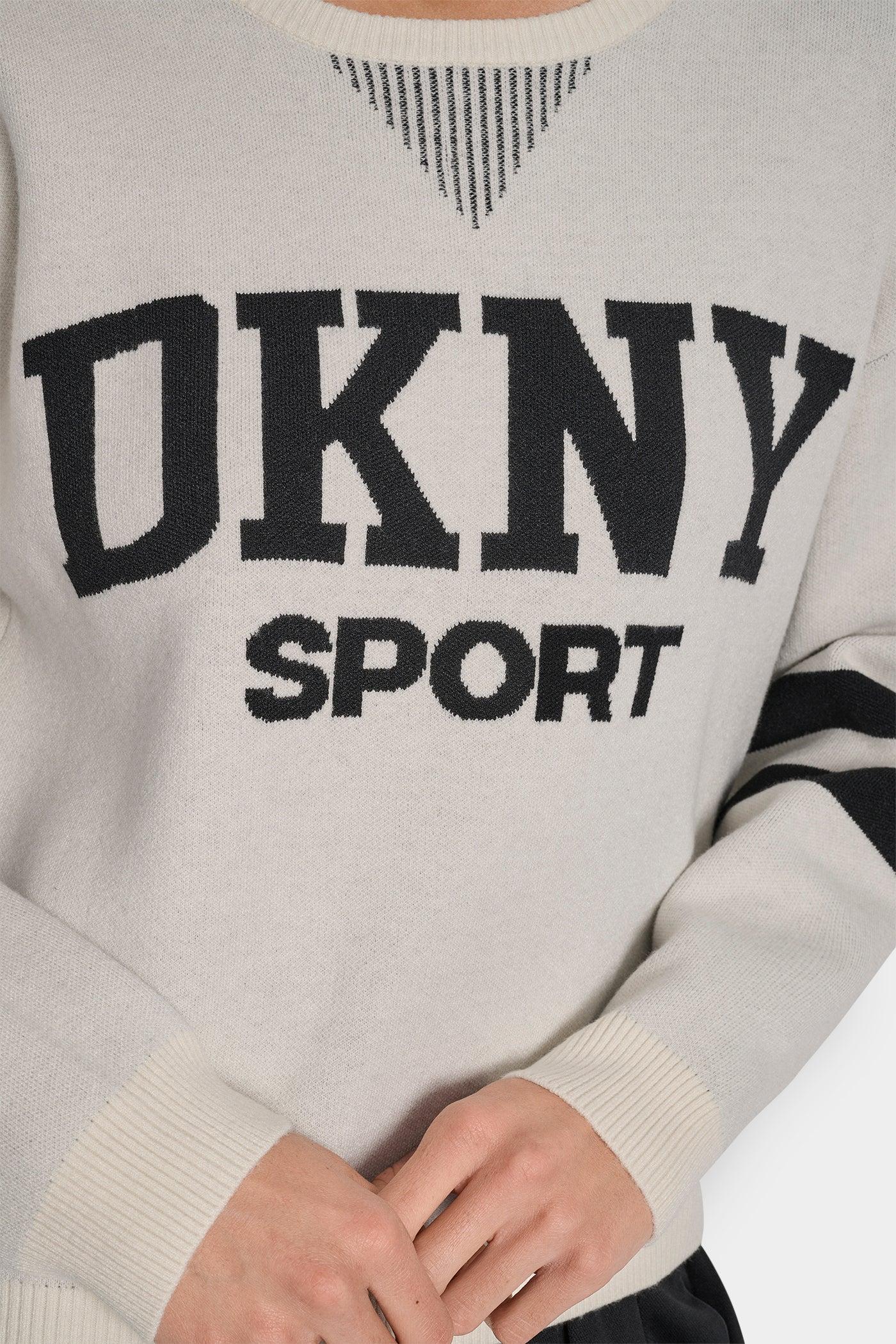 LOGO VARSITY JACQUARD SWEATER Product Image