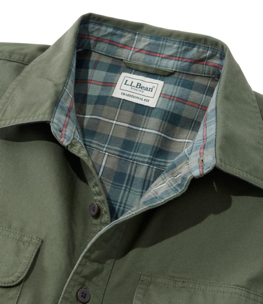 Men's Flannel-Lined Hurricane Shirt Product Image