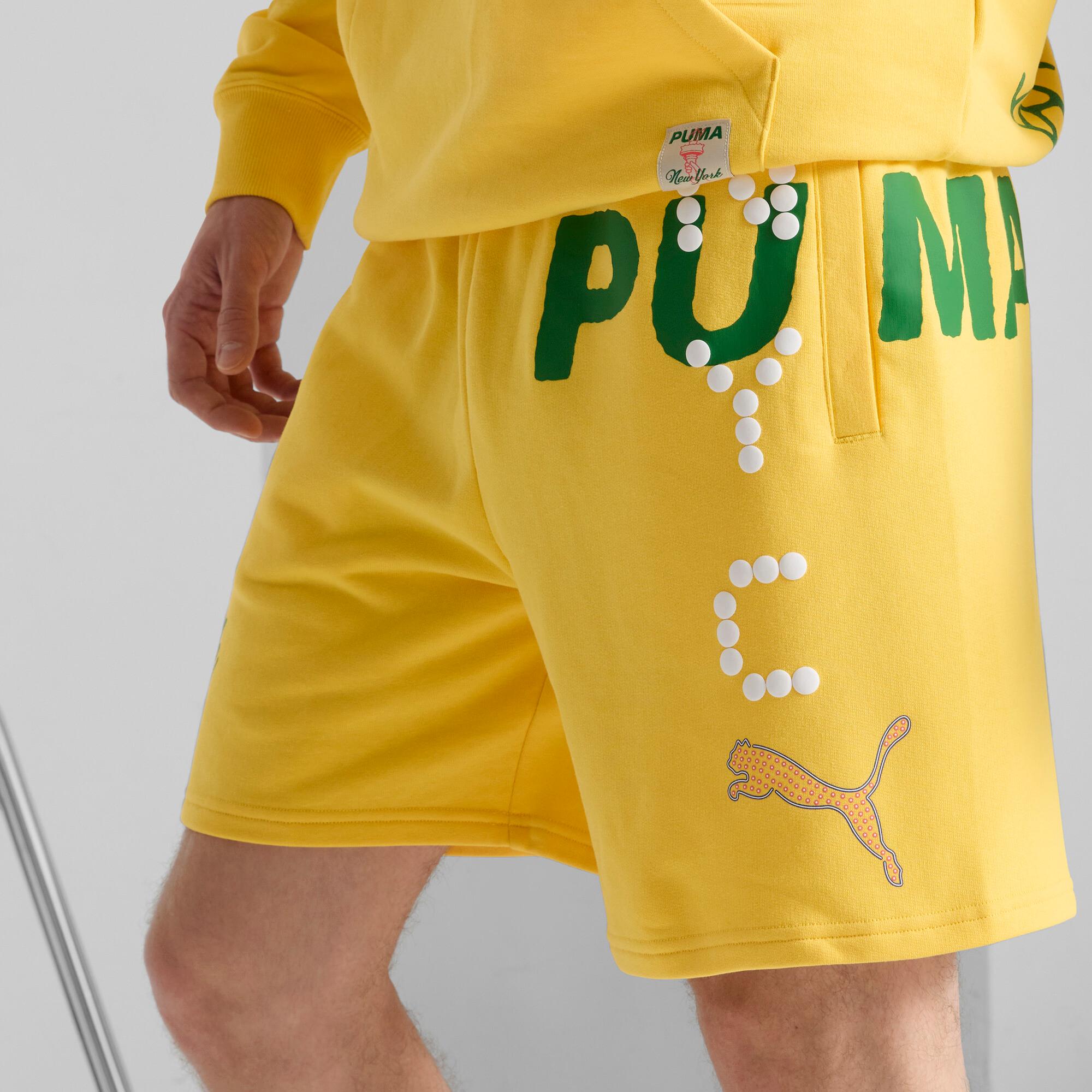 PUMA Wardrobe Essentials Bright Lights NYC Flagship Men's 7" Shorts Product Image