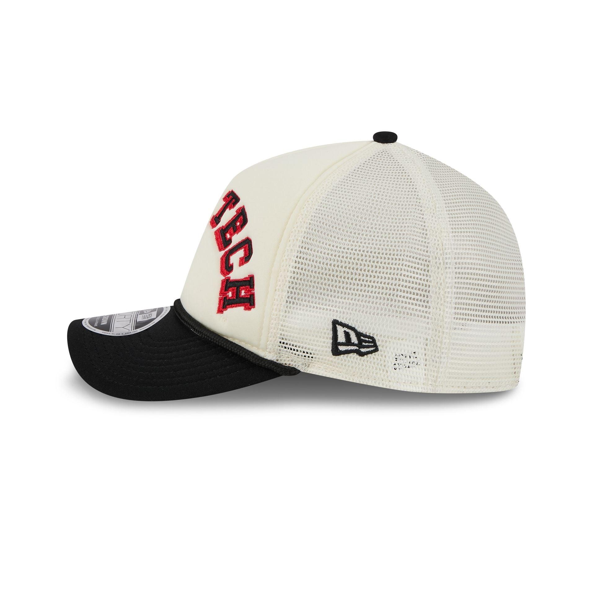 Texas Tech Red Raiders Chrome Arch 9FORTY M-Crown A-Frame Trucker Hat Male Product Image