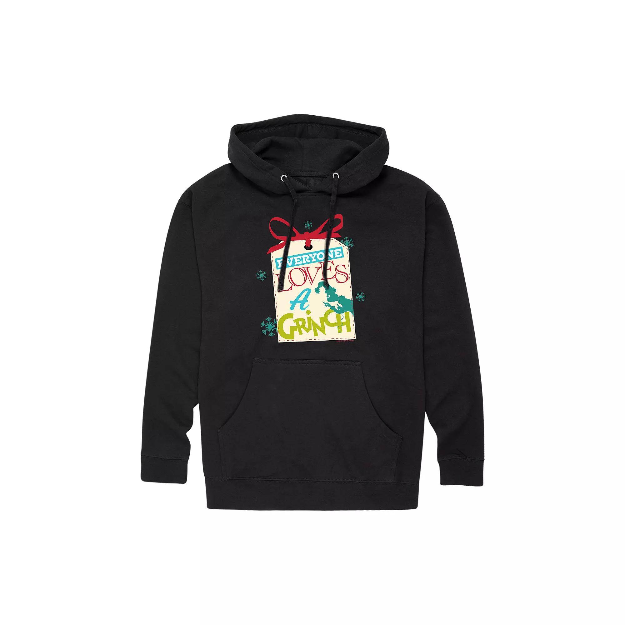 Men's Dr. Seuss Everyone Loves A Grinch Graphic Hoodie,  Product Image