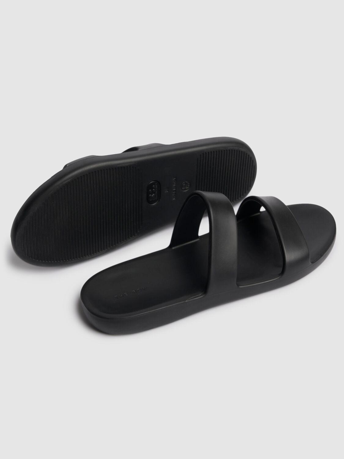 Black Foam Sandals Product Image
