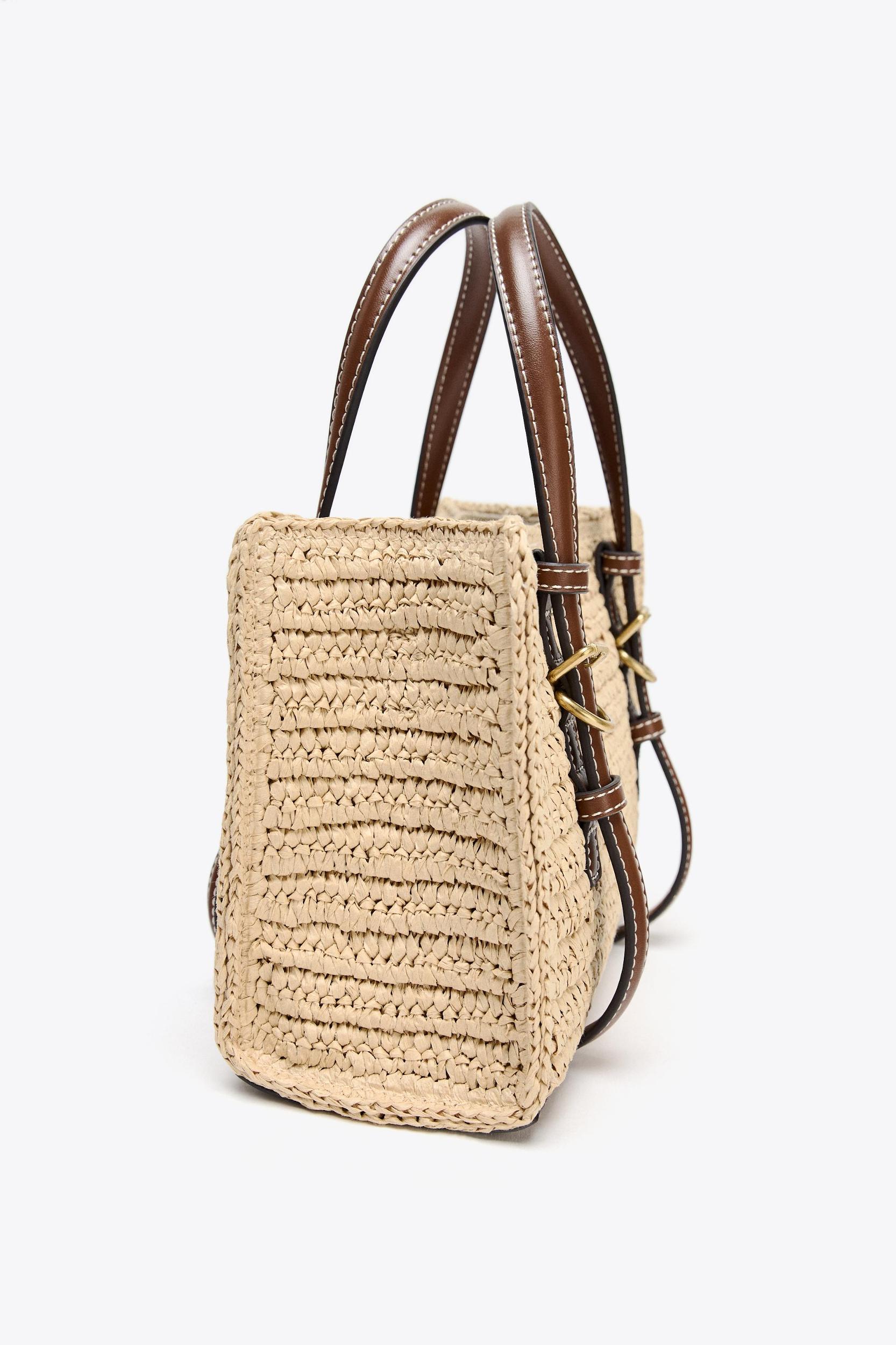 WOVEN MINI TOTE BAG Product Image