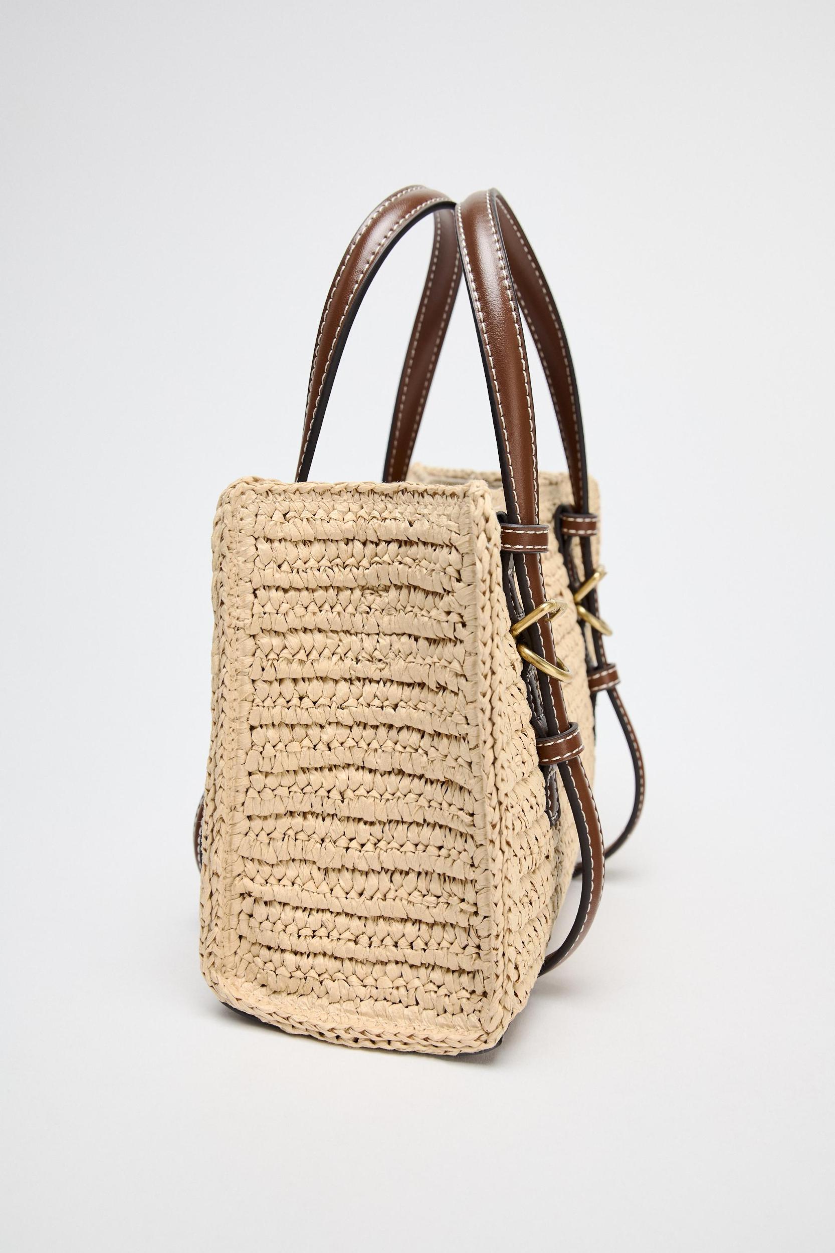 WOVEN MINI TOTE BAG Product Image