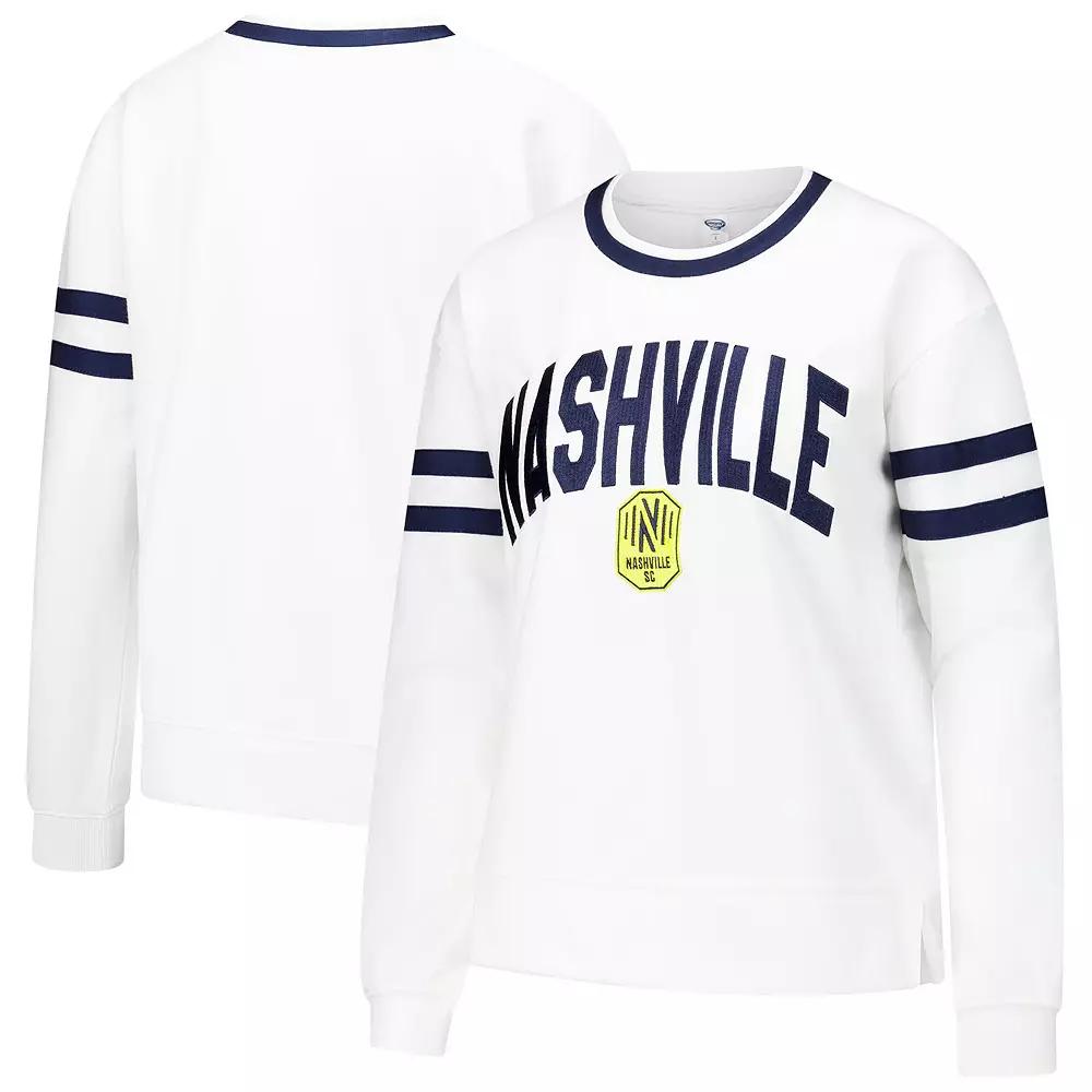 Women's Concepts Sport White Nashville SC Borough Long Sleeve T-Shirt,  Product Image