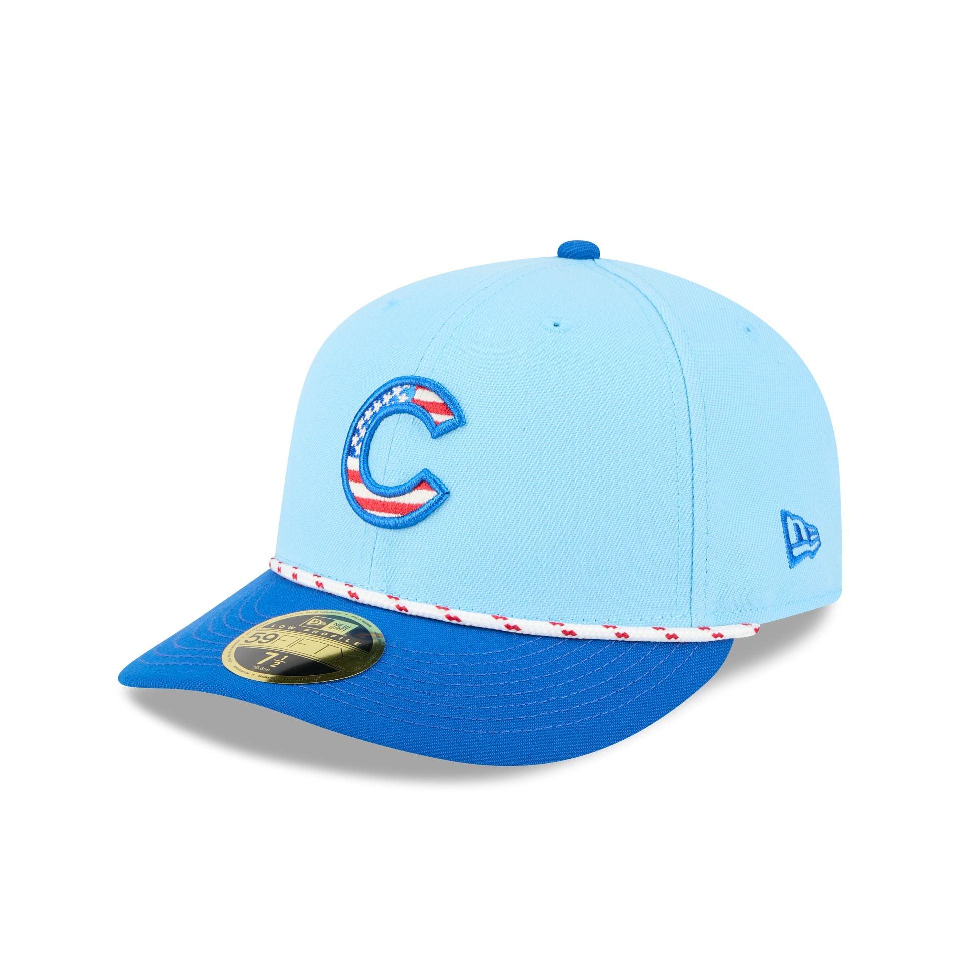 Chicago Cubs Independence Day 2025 Low Profile 59FIFTY Fitted Hat Male Product Image