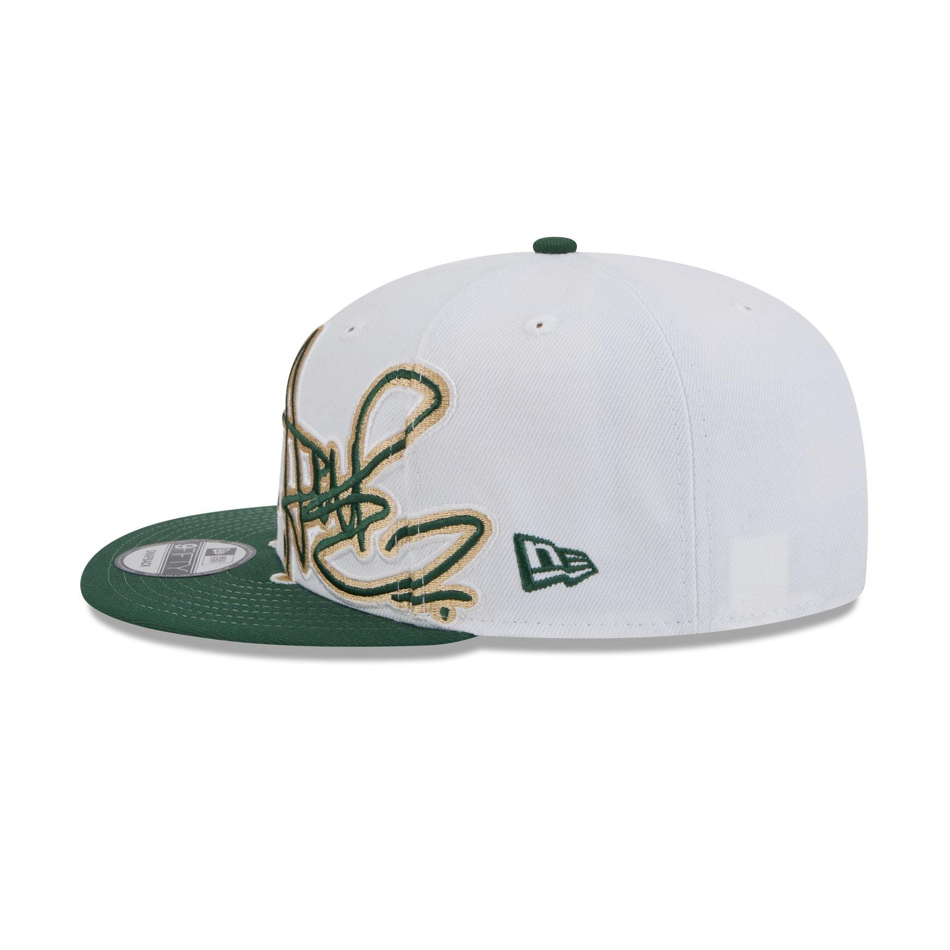 Milwaukee Bucks Giannis Antetokounmpo Signature 9FIFTY Snapback Hat Male Product Image