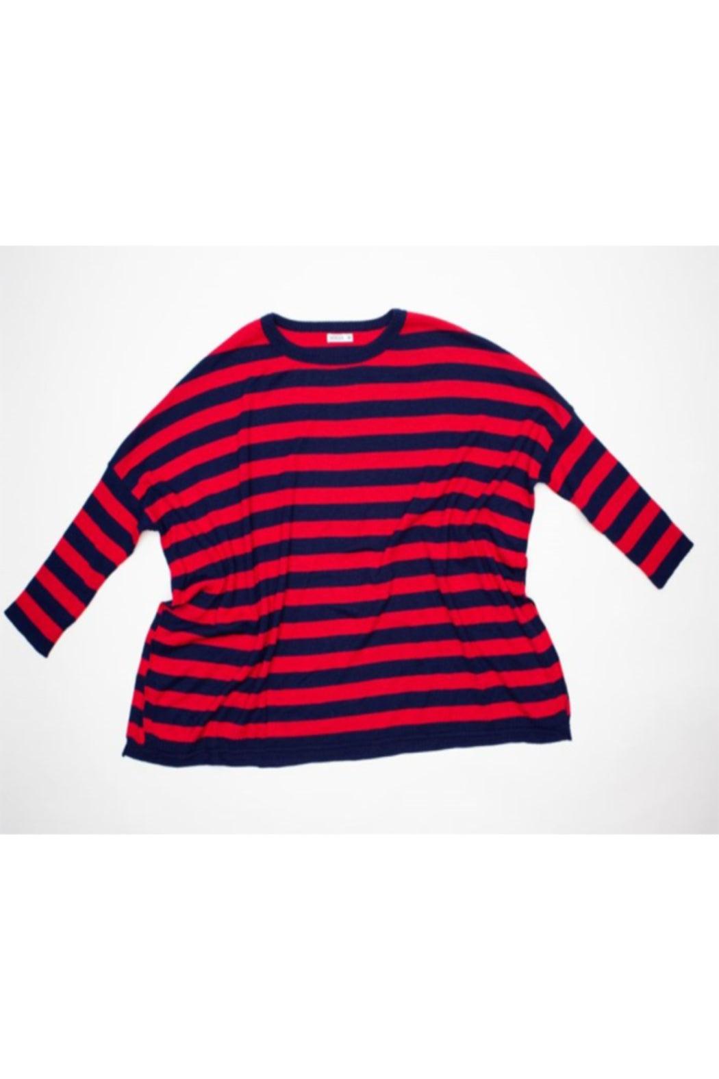 CATALINA CREWNECK MINI POCKET TRAVEL SWEATER Product Image