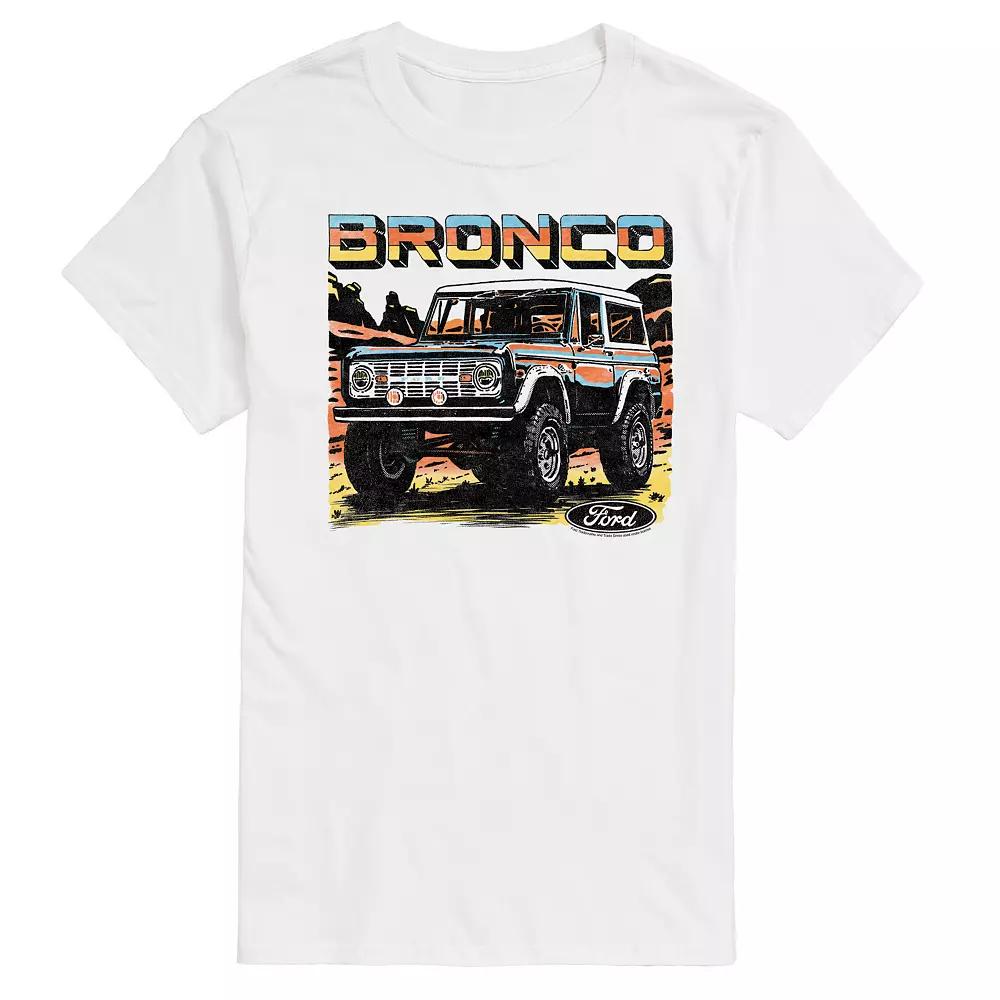 Big & Tall Ford Bronco Desert Graphic Tee, Men's,  Product Image