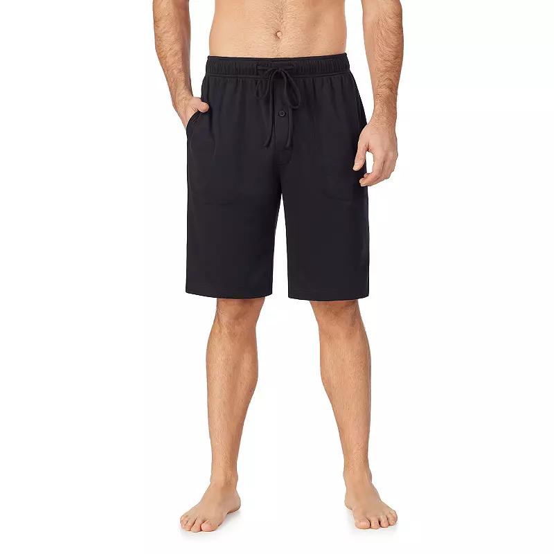 Men's Cuddl Duds® Far-Infrared Enhance Pajama Shorts, Size: XL, Black Product Image