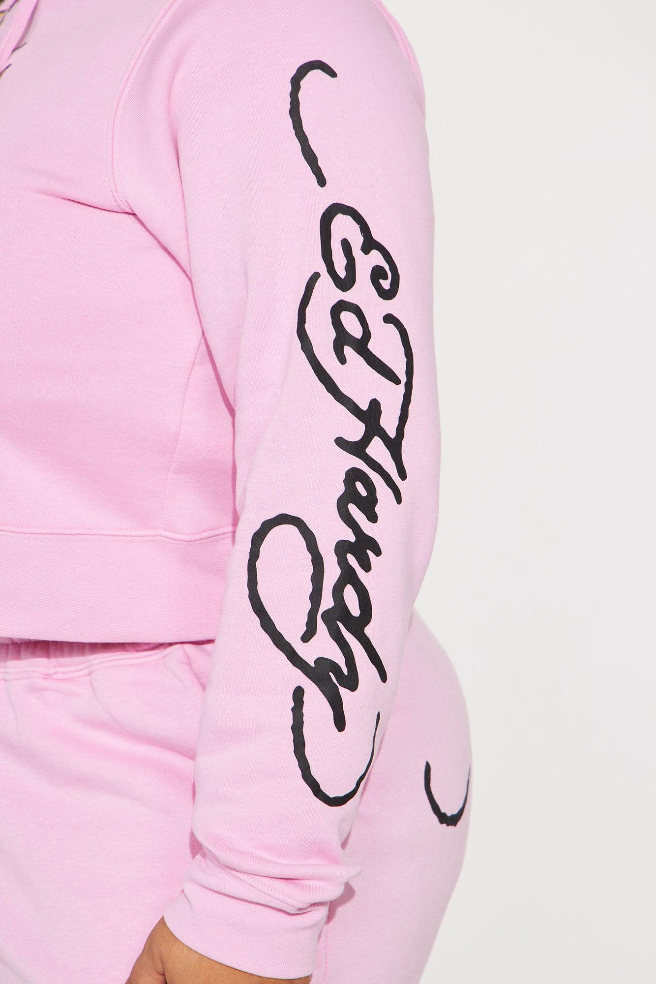 Ed Hardy Flying Skull Pant Set - Pink Product Image