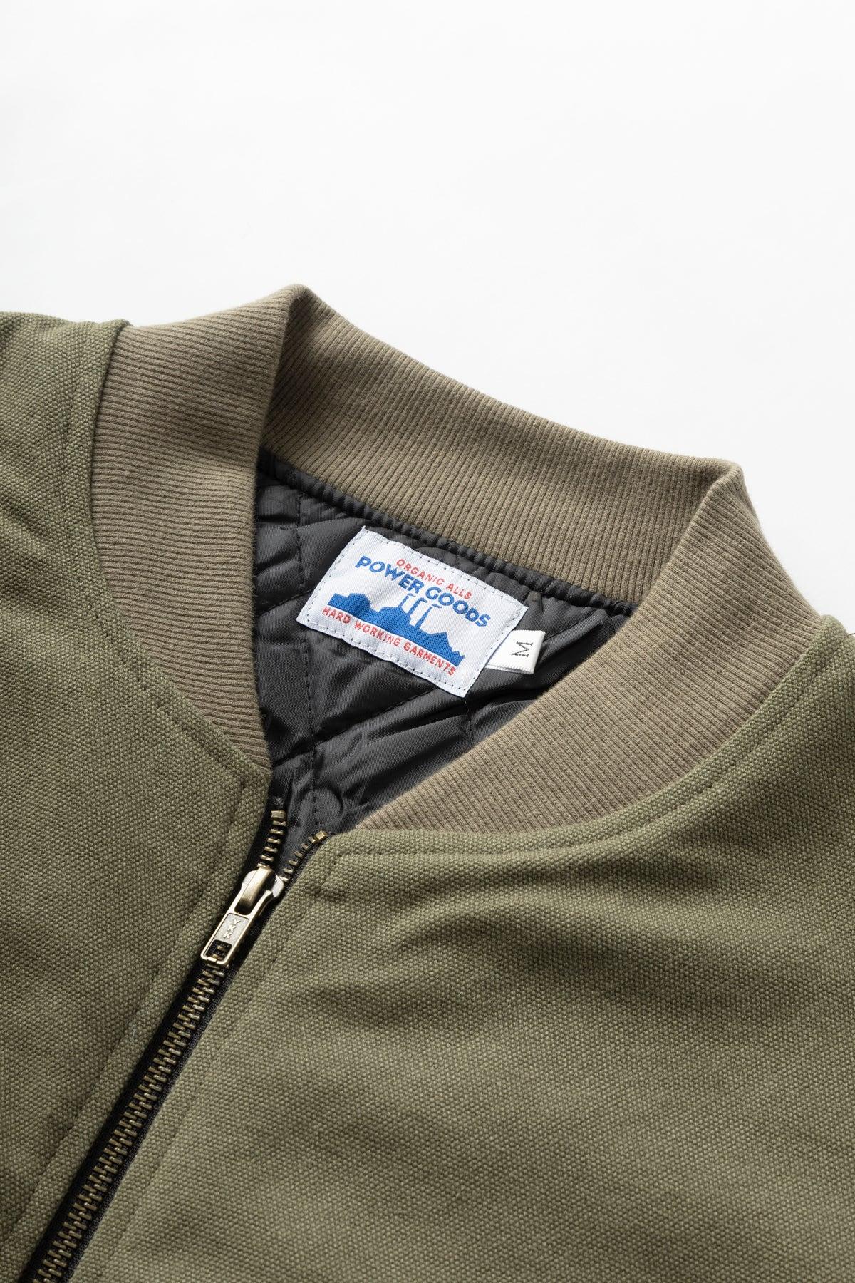 Power Goods - Canvas Work Vest - Olive Product Image
