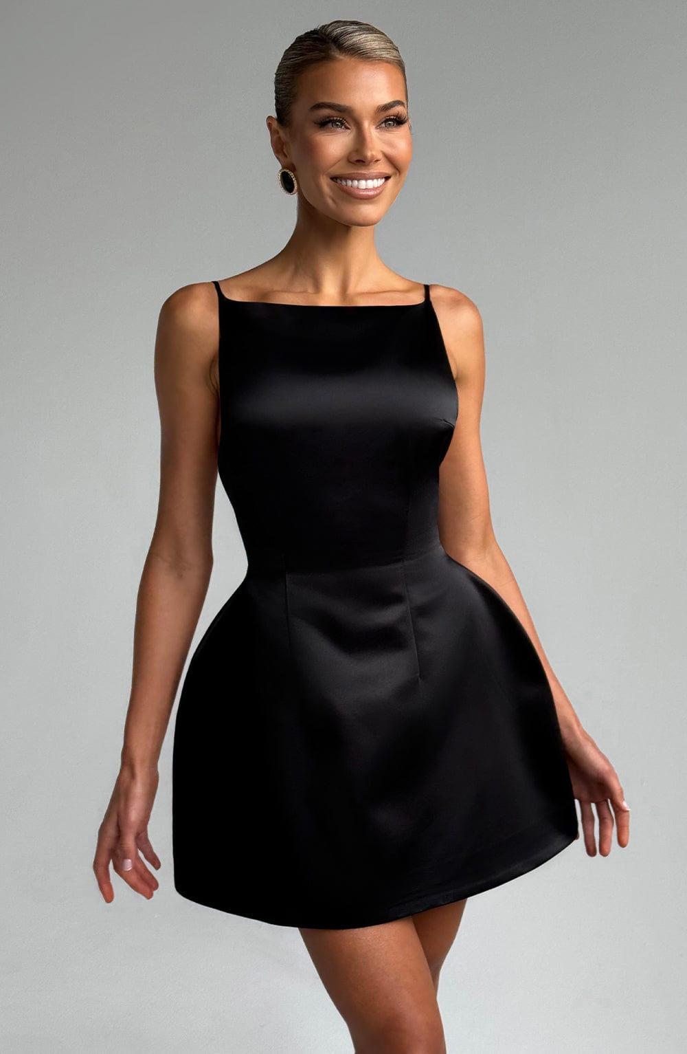 Tate Mini Dress - Black Product Image