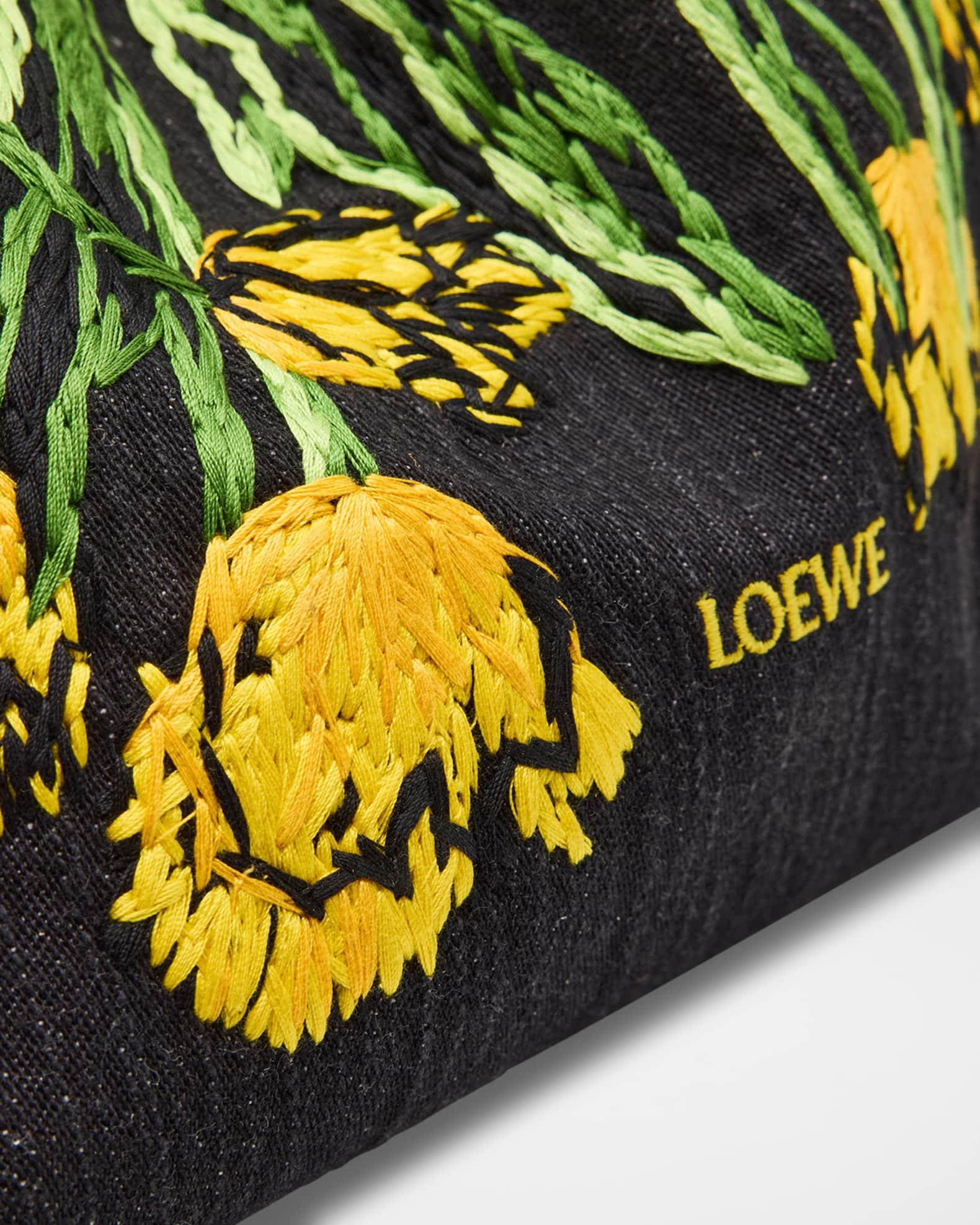 x Paula’s Ibiza Flamenco Medium Shoulder Bag in Tulips Denim Product Image