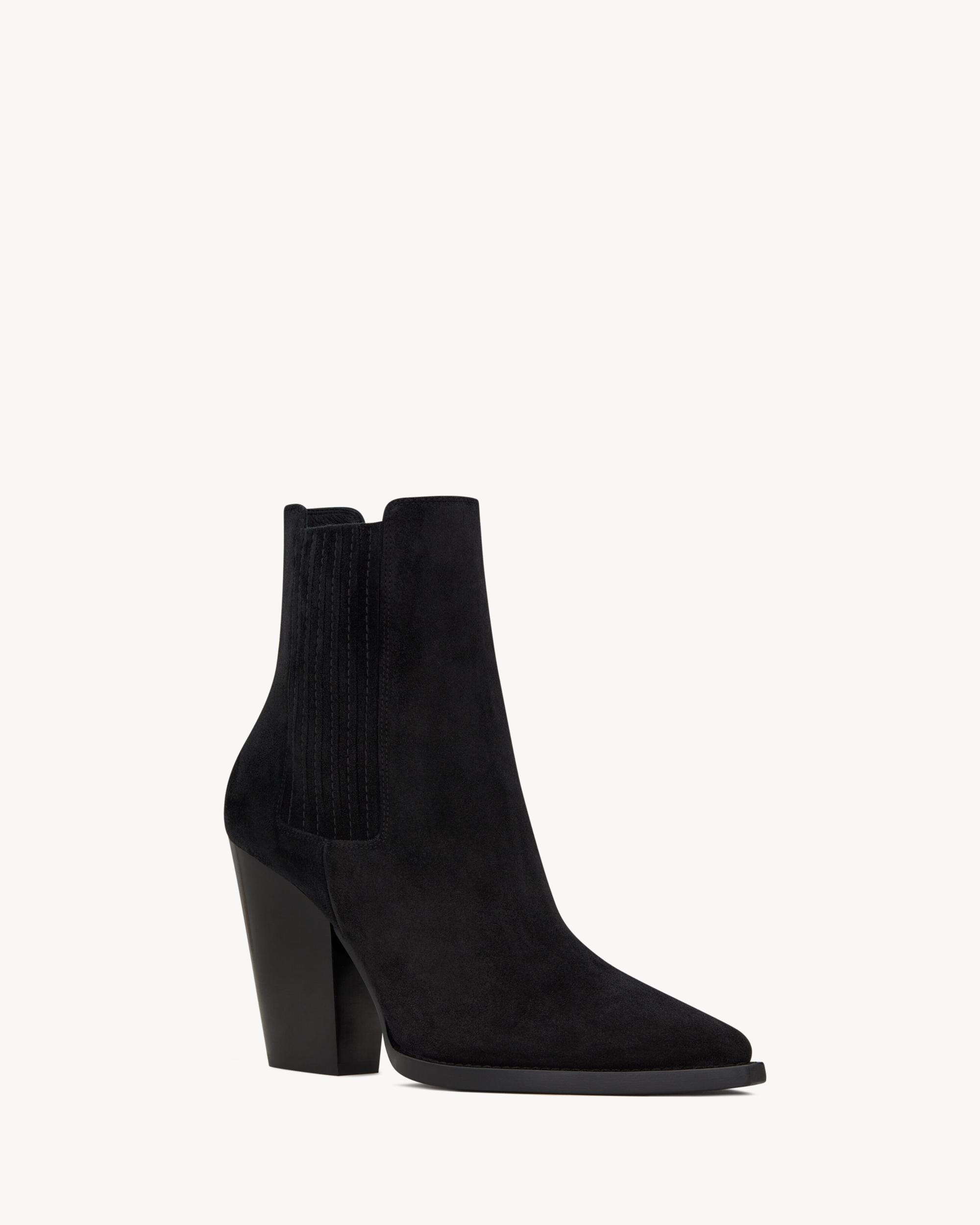 THEO chelsea booties in suede Product Image