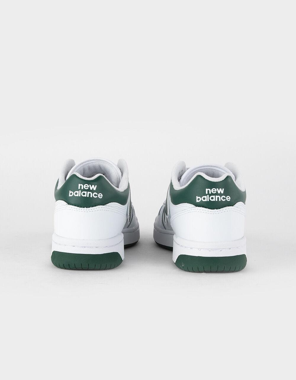 NEW BALANCE 480 Shoes - WHT/GREEN Product Image