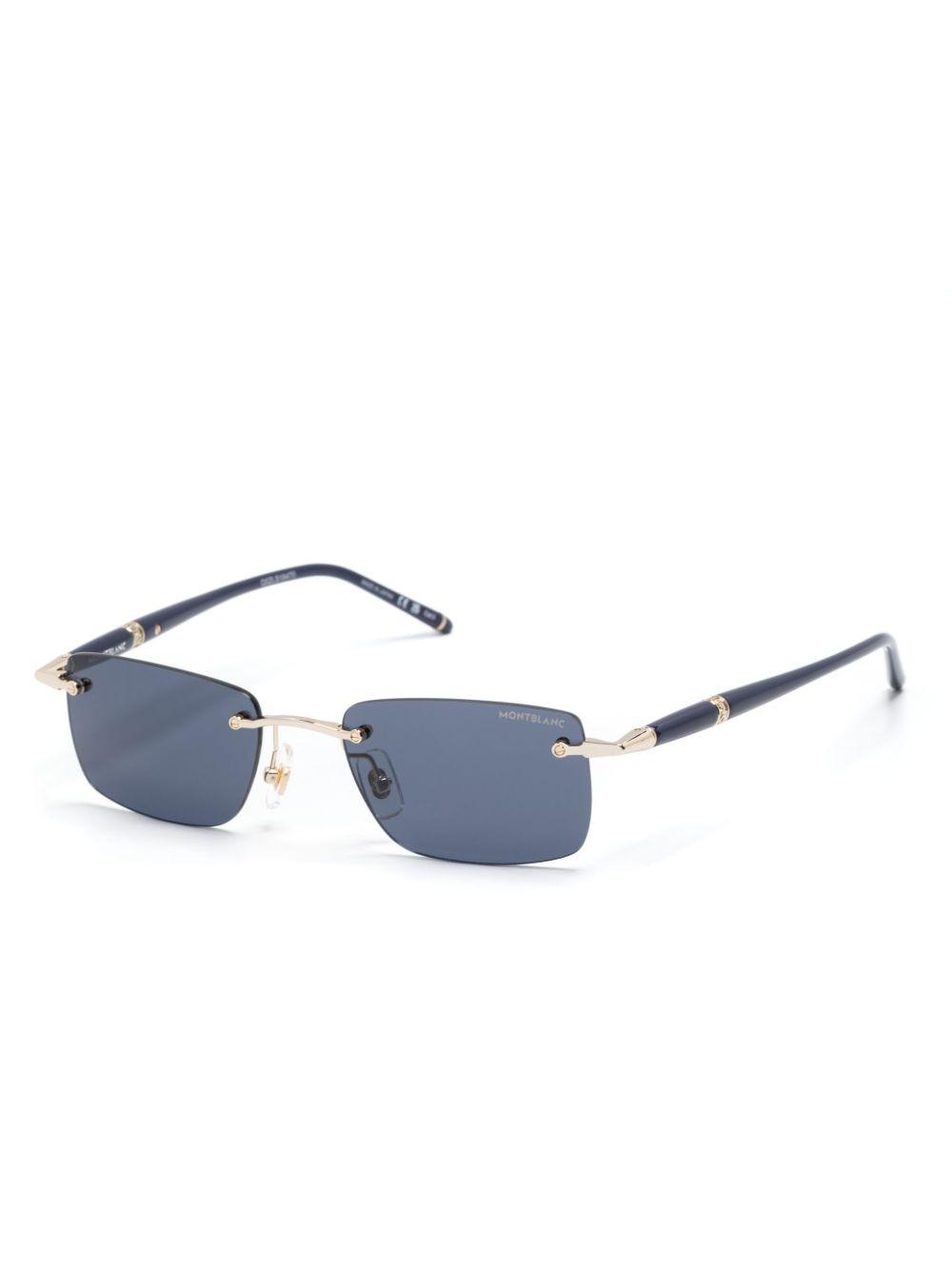 Meisterstück rectangle-frame sunglasses Product Image