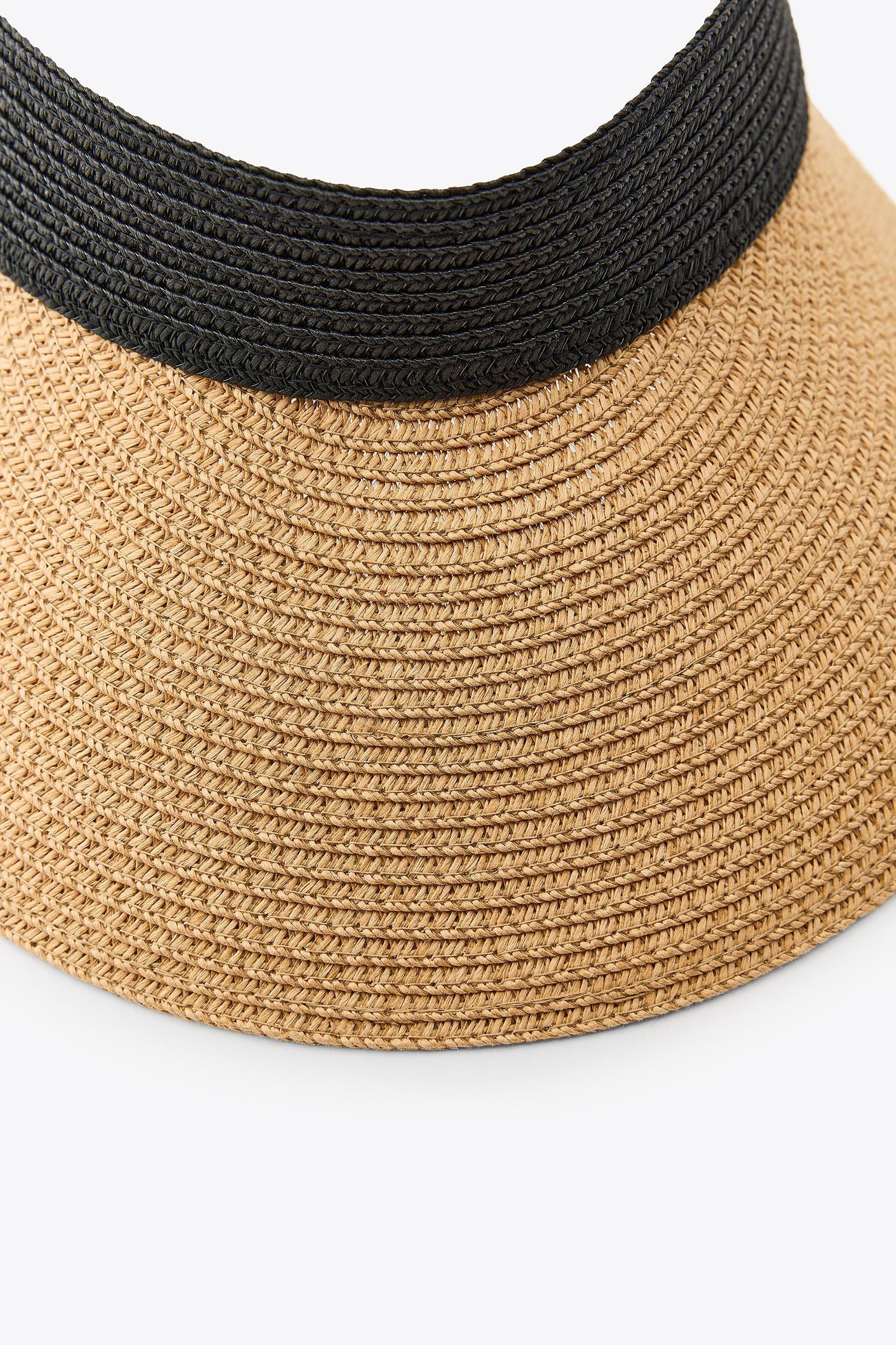 CONTRASTING WOVEN VISOR Product Image
