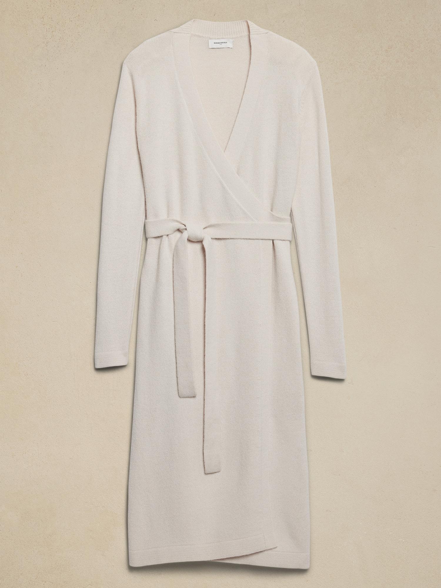 Wrap Midi Sweater Dress Product Image