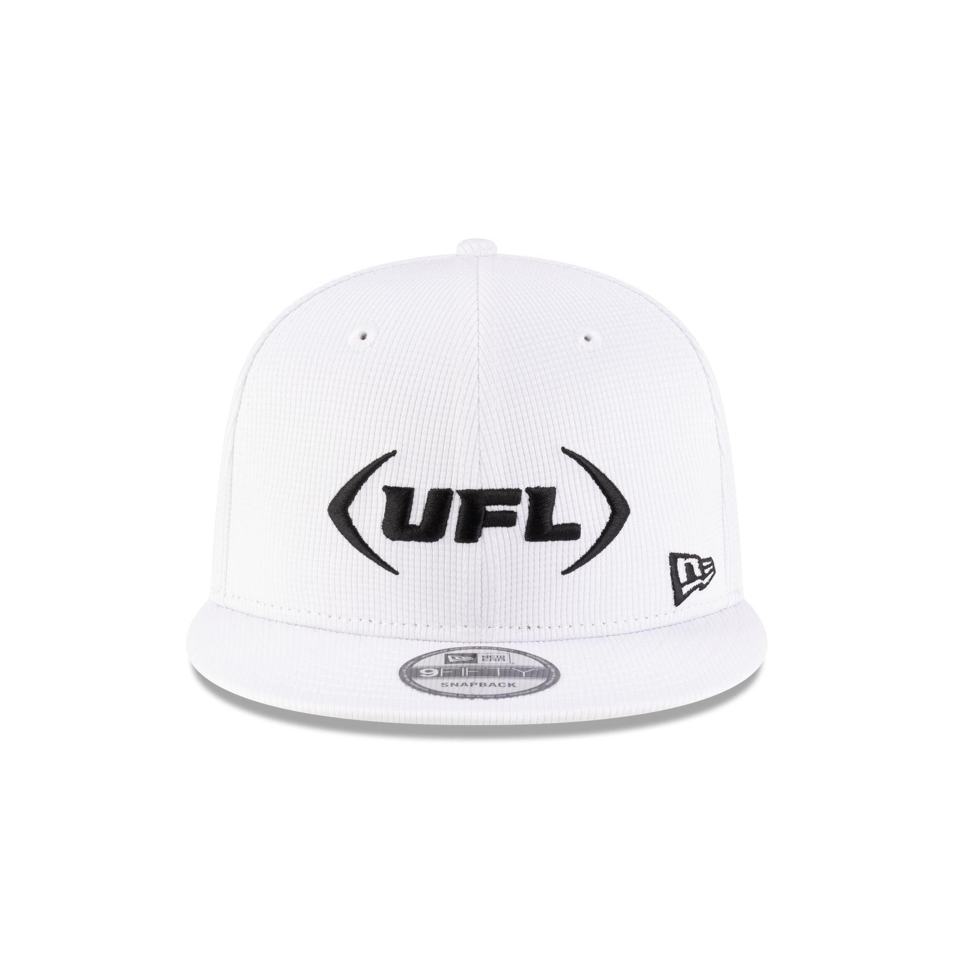 UFL White 9FIFTY Snapback Hat Male Product Image