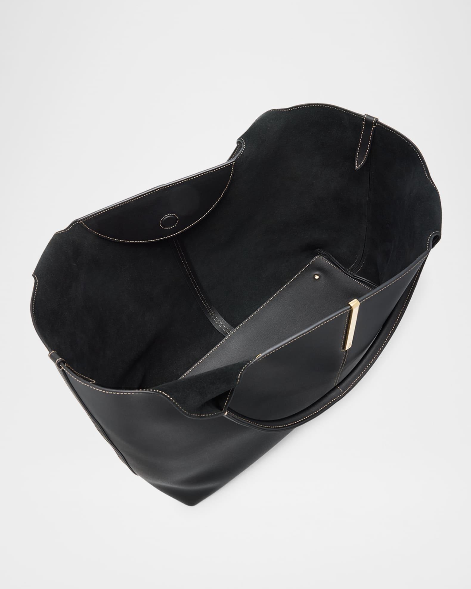 Medium Leather Tote Shopping Bag Product Image