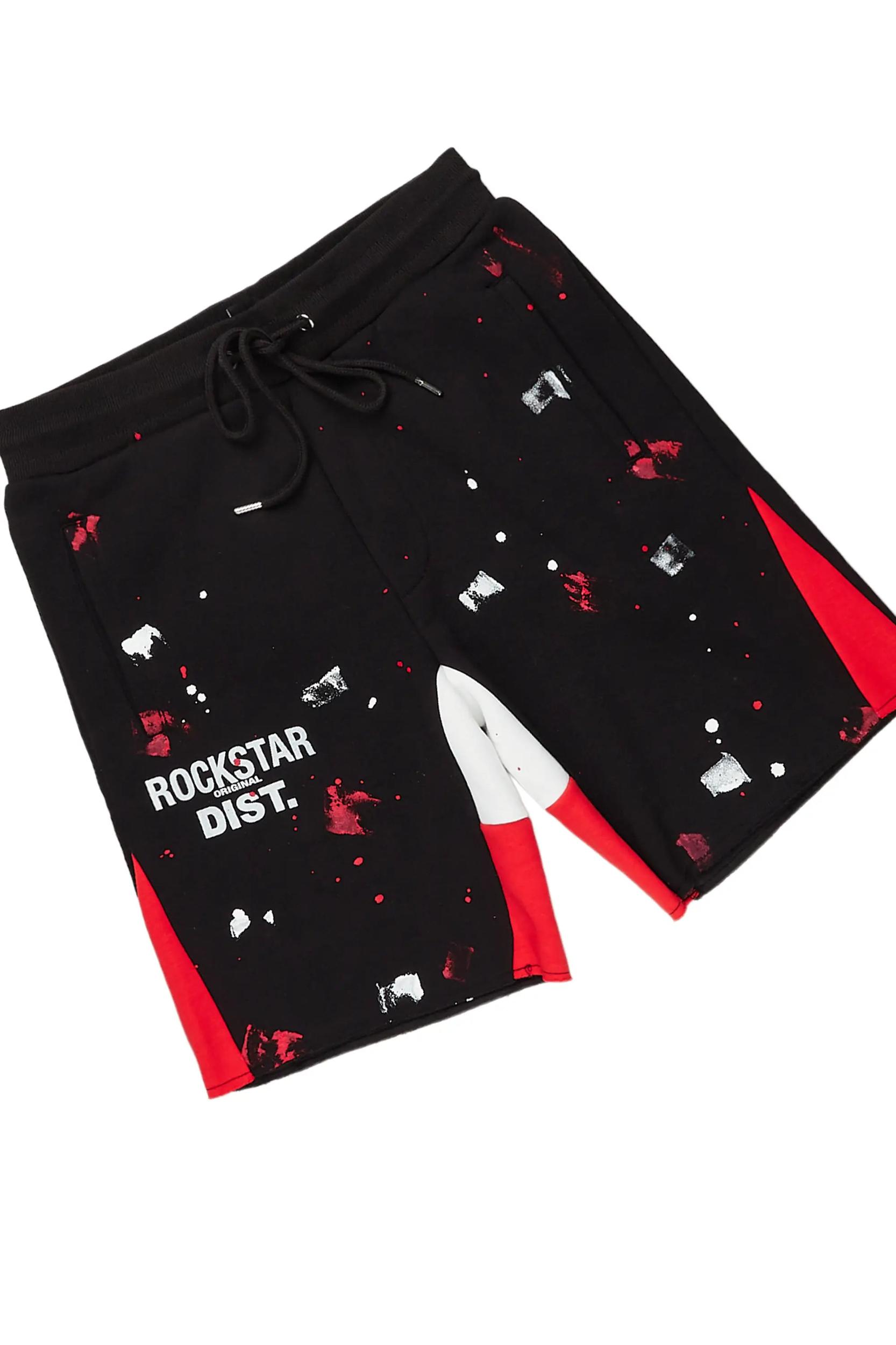 Scottie White/Black Short Set Male Product Image