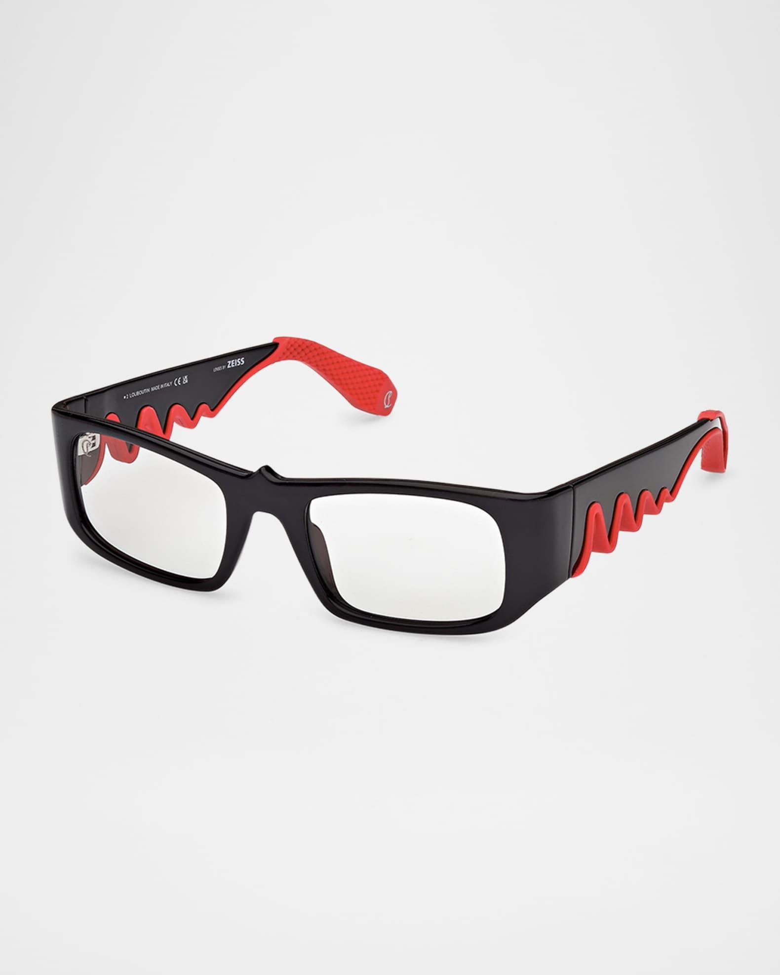 Men's LB0017M Acetate Rectangle Optical Glasses Product Image