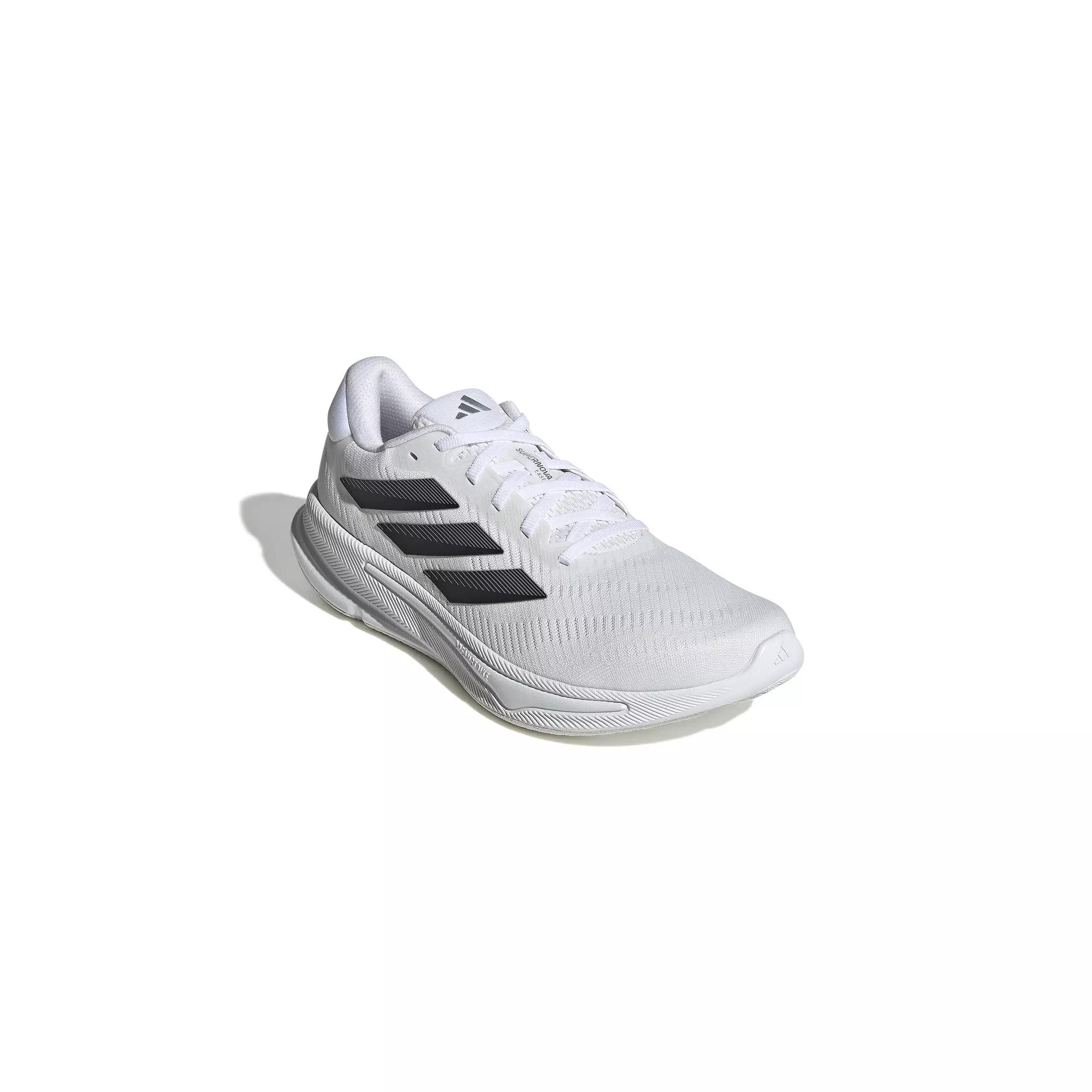 adidas Supernova Ease Men's Running Shoes, Size: 13, White Gray Silver Product Image