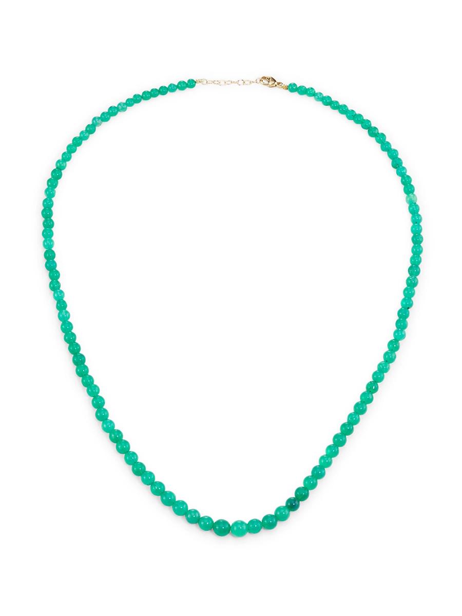 Womens Soleil 14K Yellow Gold & Gemstone Beaded Necklace Product Image