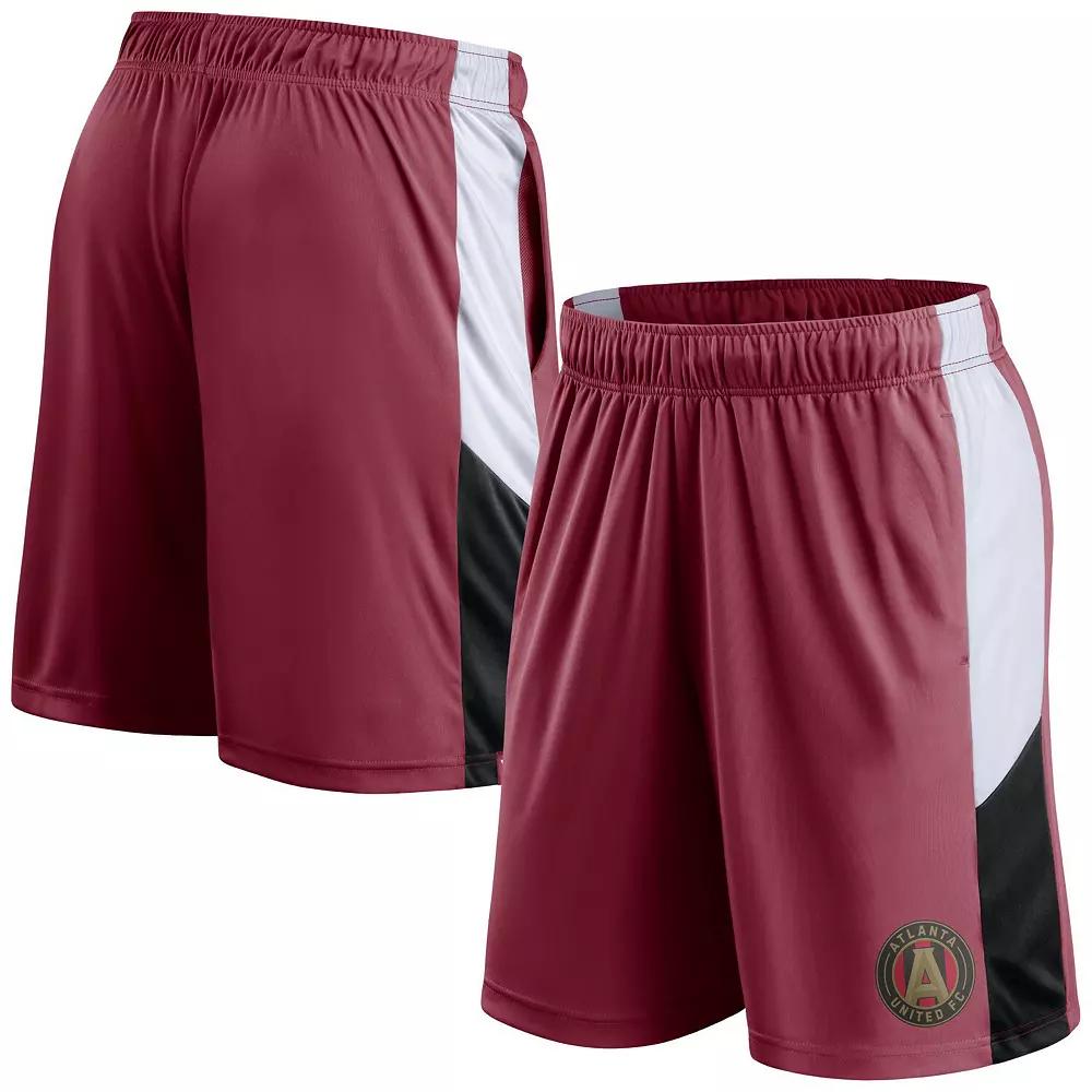 Mens Fanatics Branded Red Atlanta United FC Prep Squad Shorts Product Image