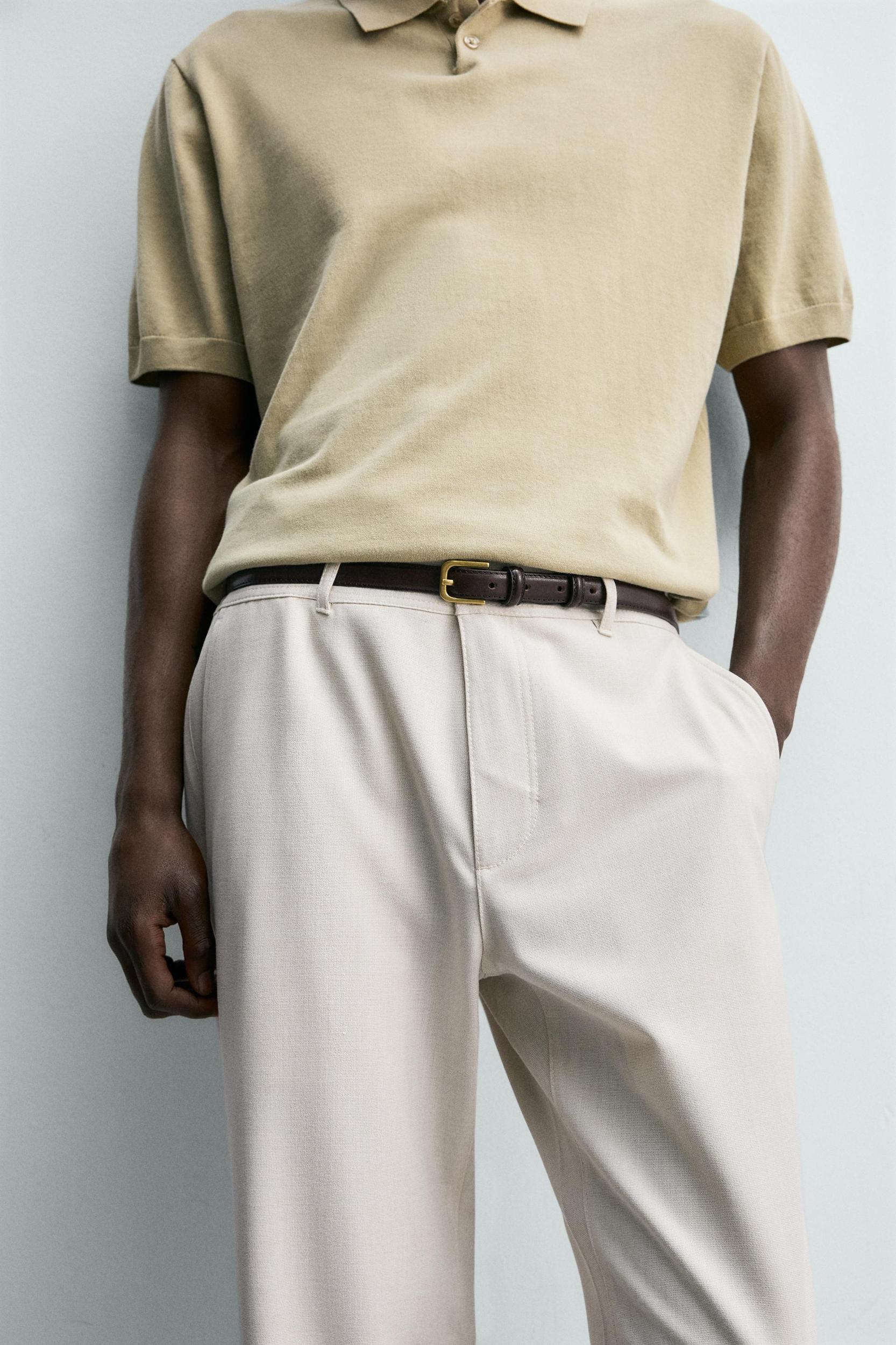 TEXTURED STRETCH CHINO PANTS Product Image