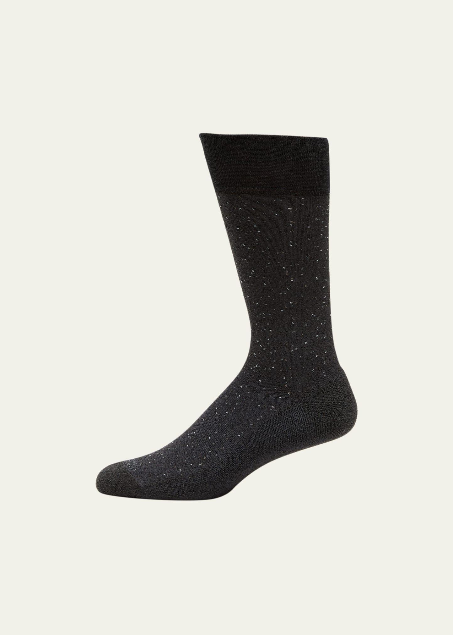 Mens Tweed Mid-Calf Socks Product Image