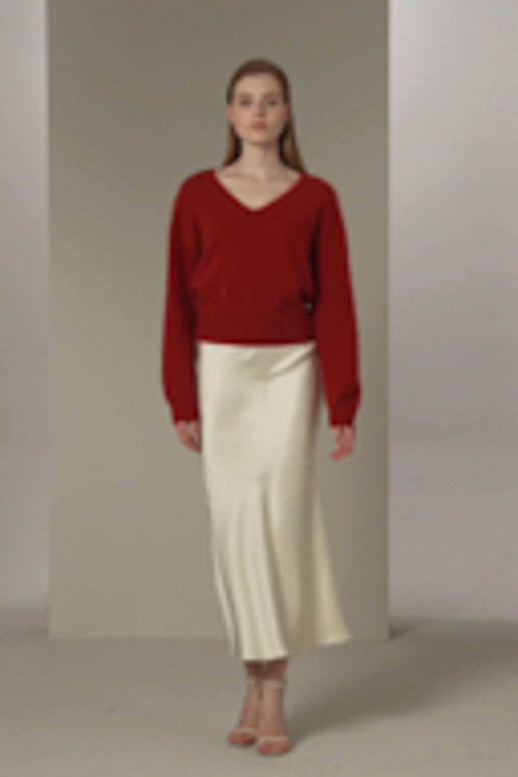 LILYSILK Skirt Silk Long - for Women - Lily White Luxurious Silk Charmeuse - Luxurious Flare Hem Skirt Petite 8 Product Image