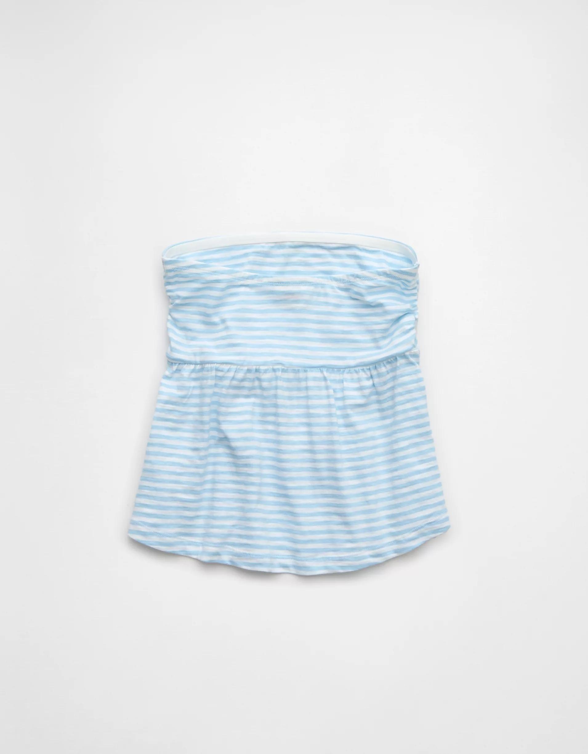 AE Sunchaser Knit Babydoll Tube Top Product Image