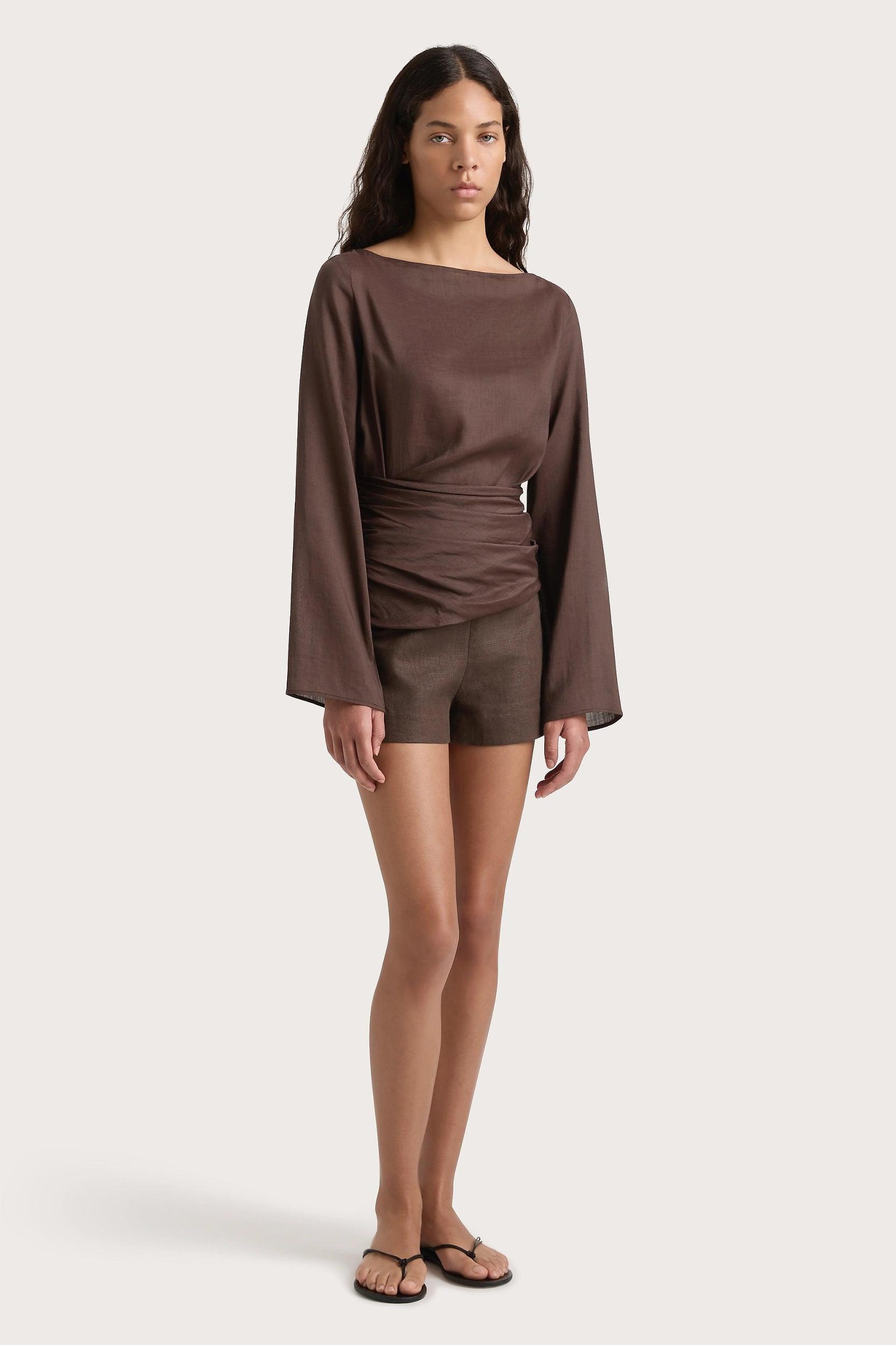 Adelia Top Bistre - Final Sale Product Image