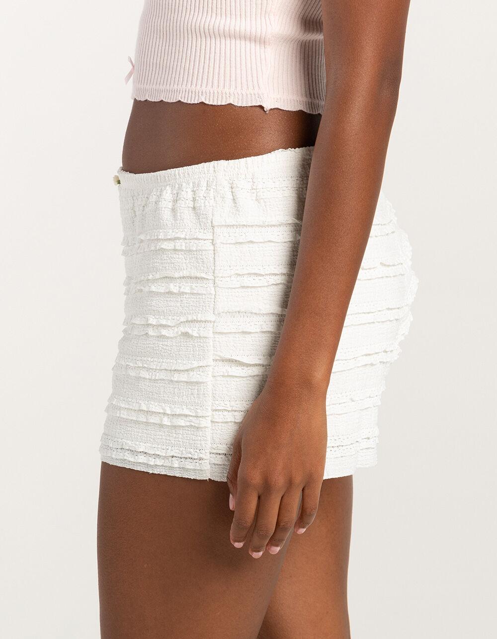 RSQ Womens Mid Rise Bloomer Shorts - BLACK Product Image