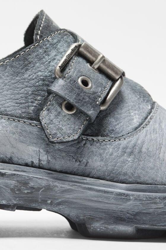 Buckle leather shoes Product Image