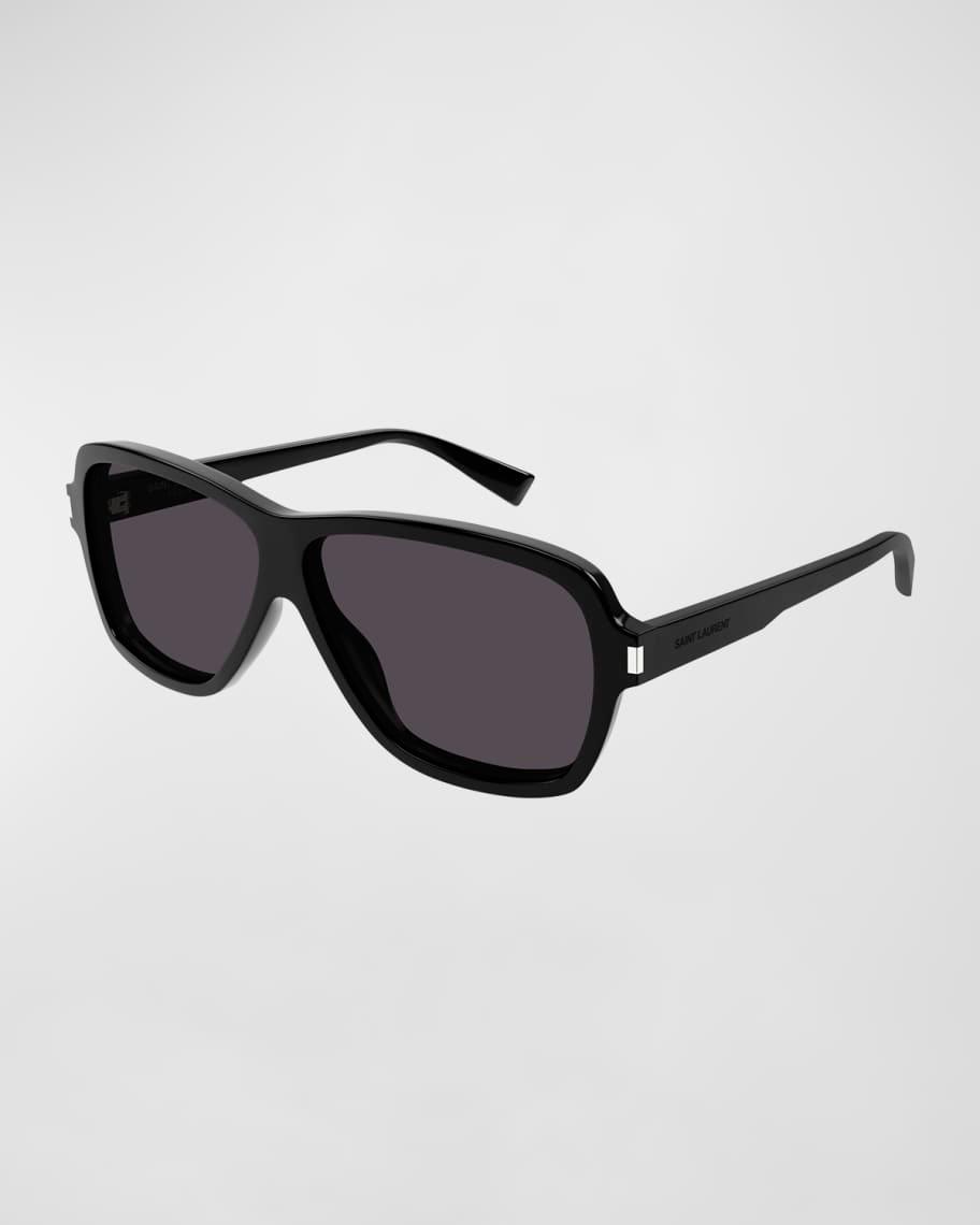 Mens SL 668 Acetate Rectangle Sunglasses Product Image