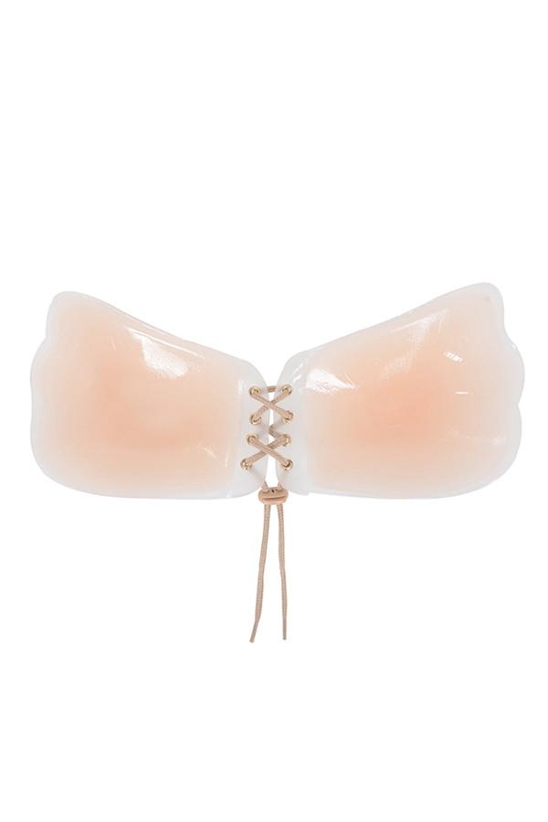  silicon push up invisible bra - beige Product Image