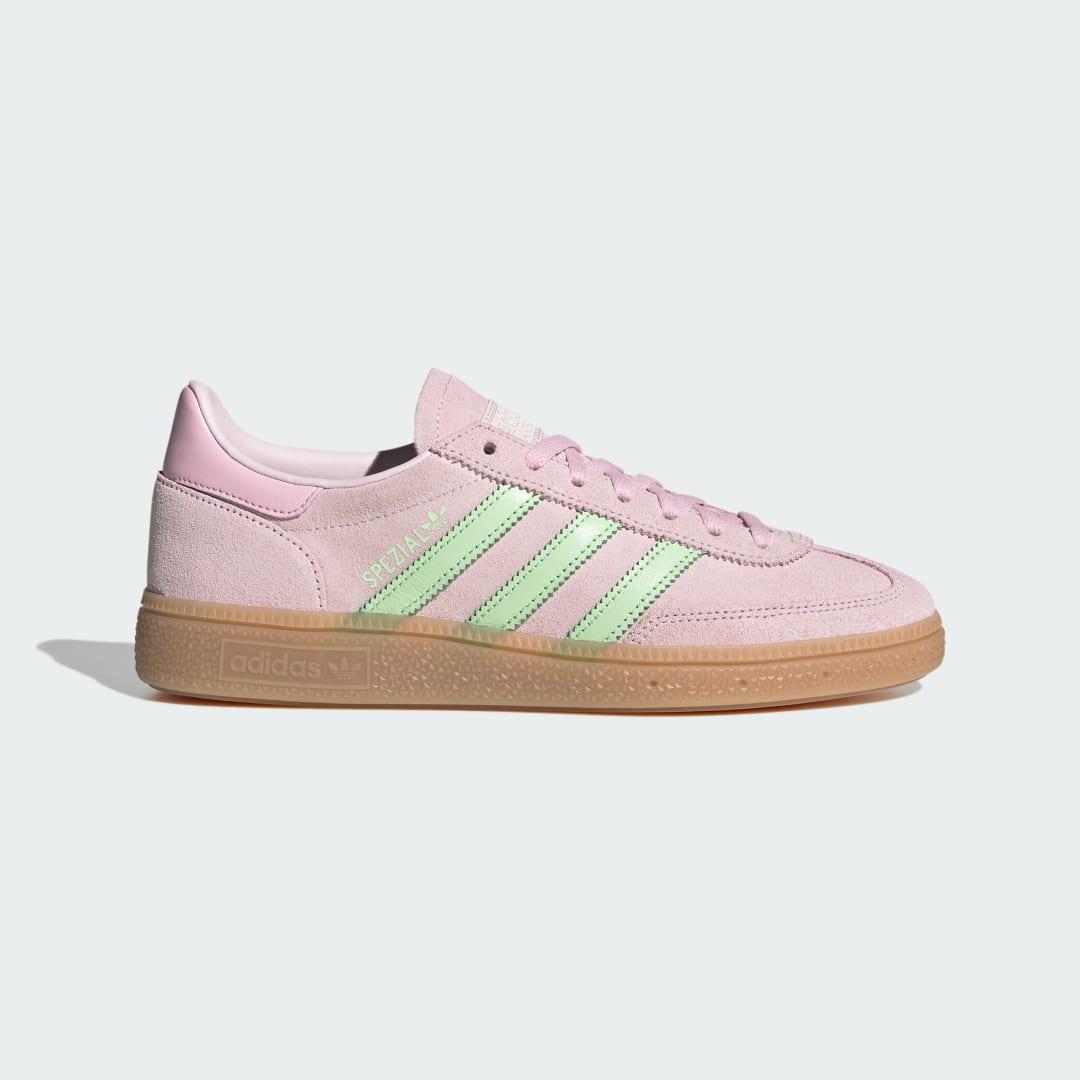 Womens adidas Handball Spezial Athletic Shoe - Lucid / Glow Blue / Gum Product Image